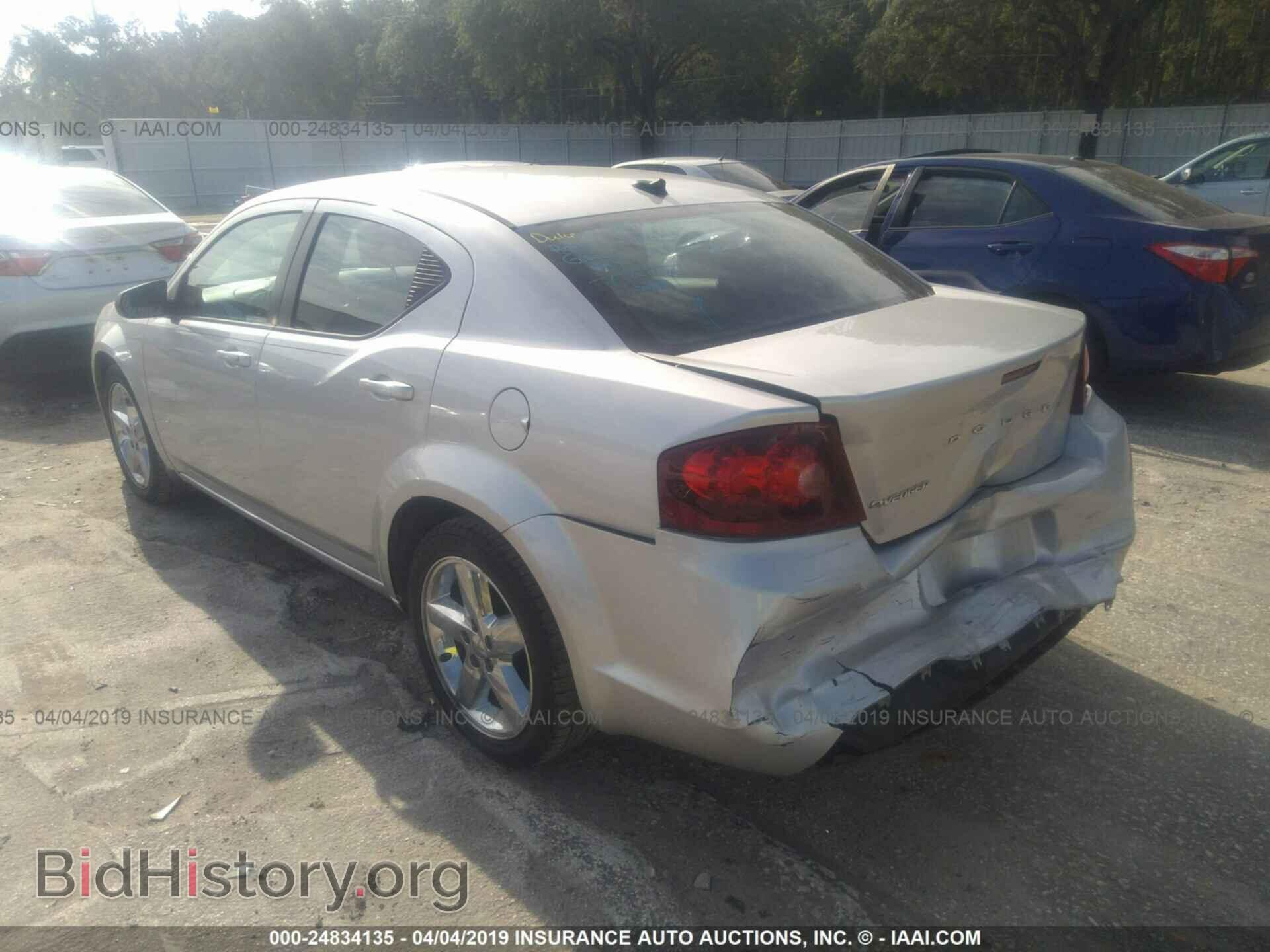2012 DODGE AVENGER - VIN: 1C3CDZABXCN252341 - Фото 3