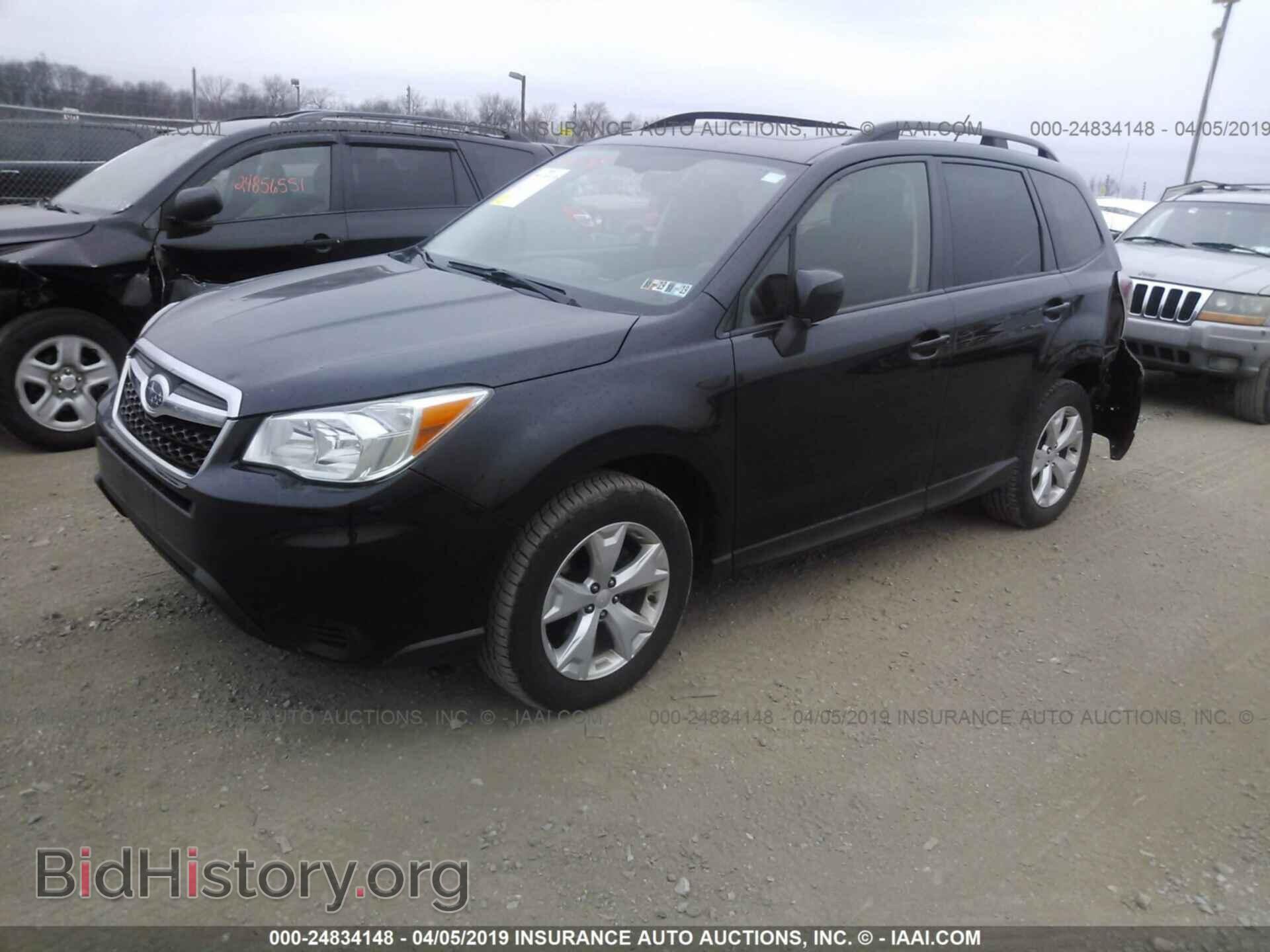 2014 SUBARU FORESTER - VIN: JF2SJAEC6EH553051 - Фото 2