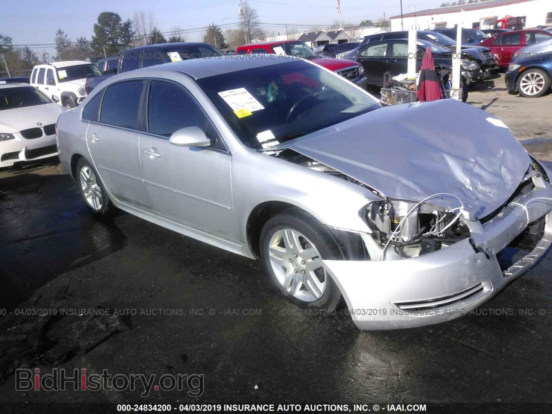 Photo 2G1WG5E32C1288322 - CHEVROLET IMPALA 2012