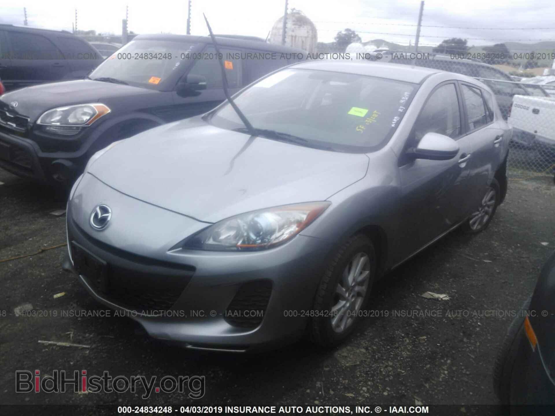 2012 MAZDA 3 - VIN: JM1BL1L88C1609987 - Фото 2