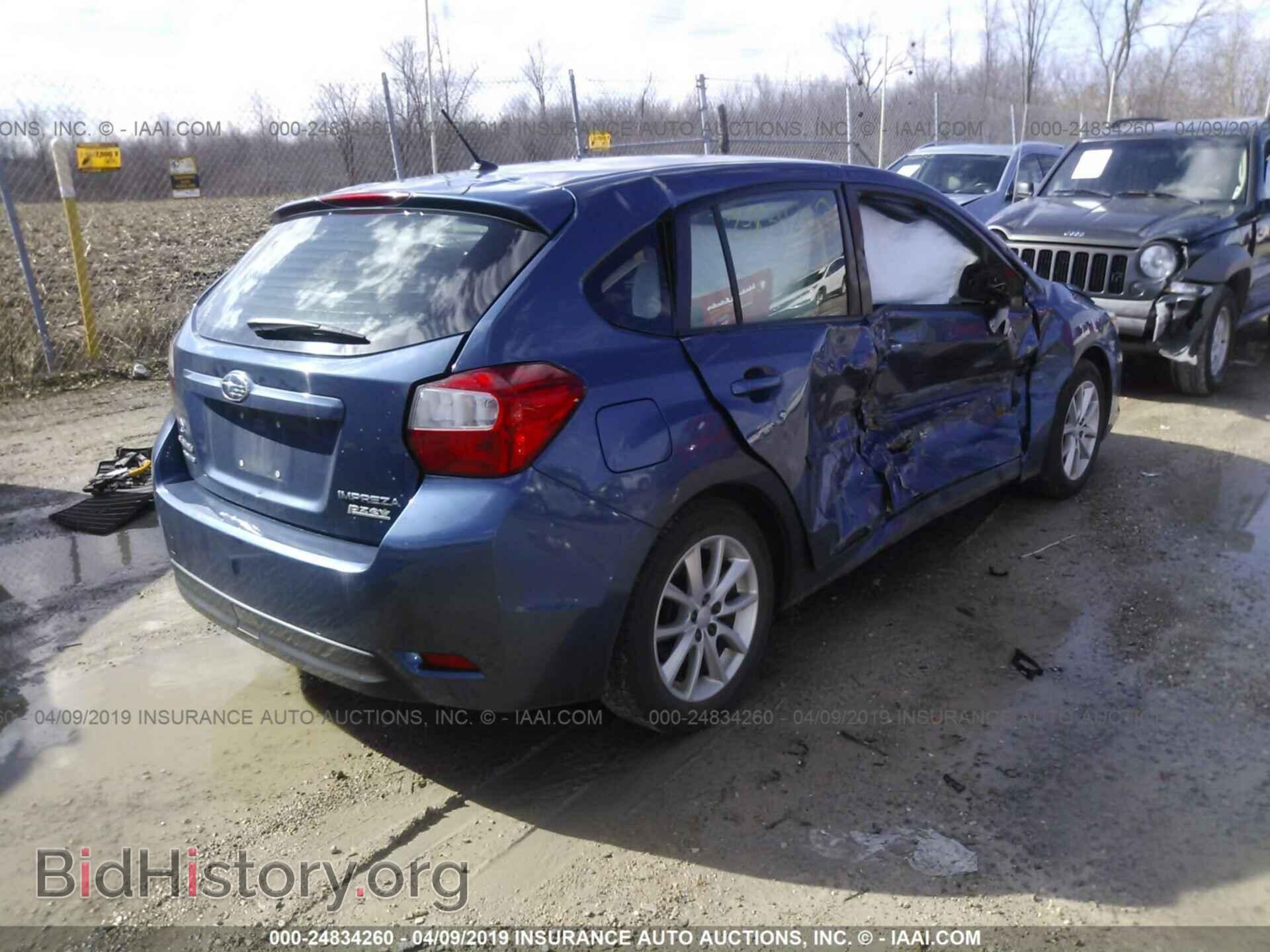 2013 SUBARU IMPREZA - VIN: JF1GPAC61DH836610 - Фото 4