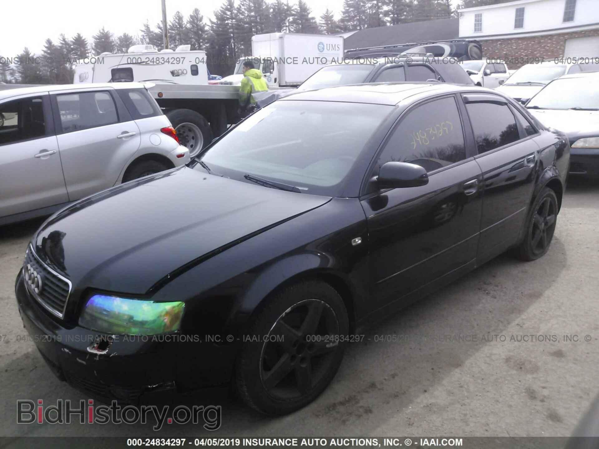2005 AUDI A4 - VIN: WAULC68E15A007187 - Фото 2