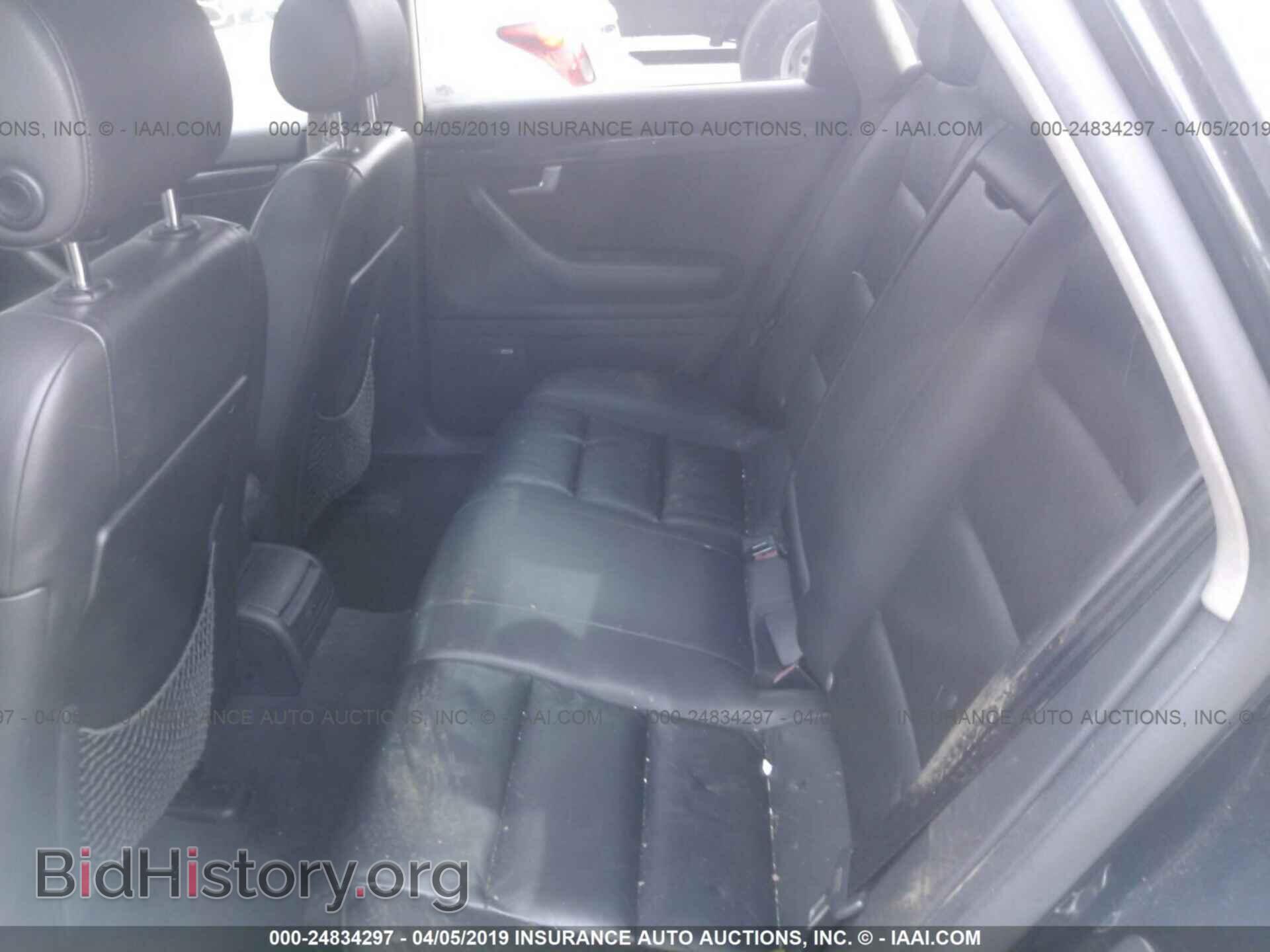 2005 AUDI A4 - VIN: WAULC68E15A007187 - Фото 8
