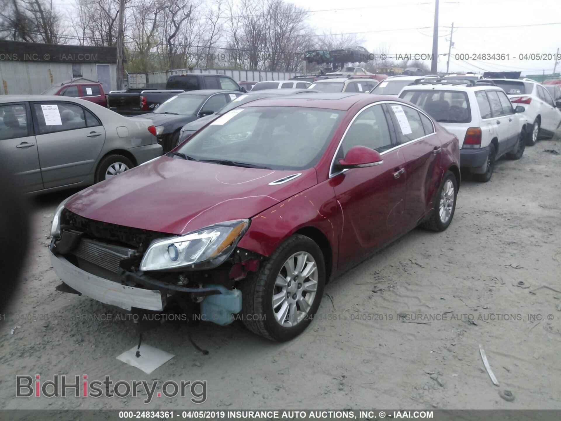 2013 BUICK REGAL - VIN: 2G4GT5GR9D9213219 - Фото 2