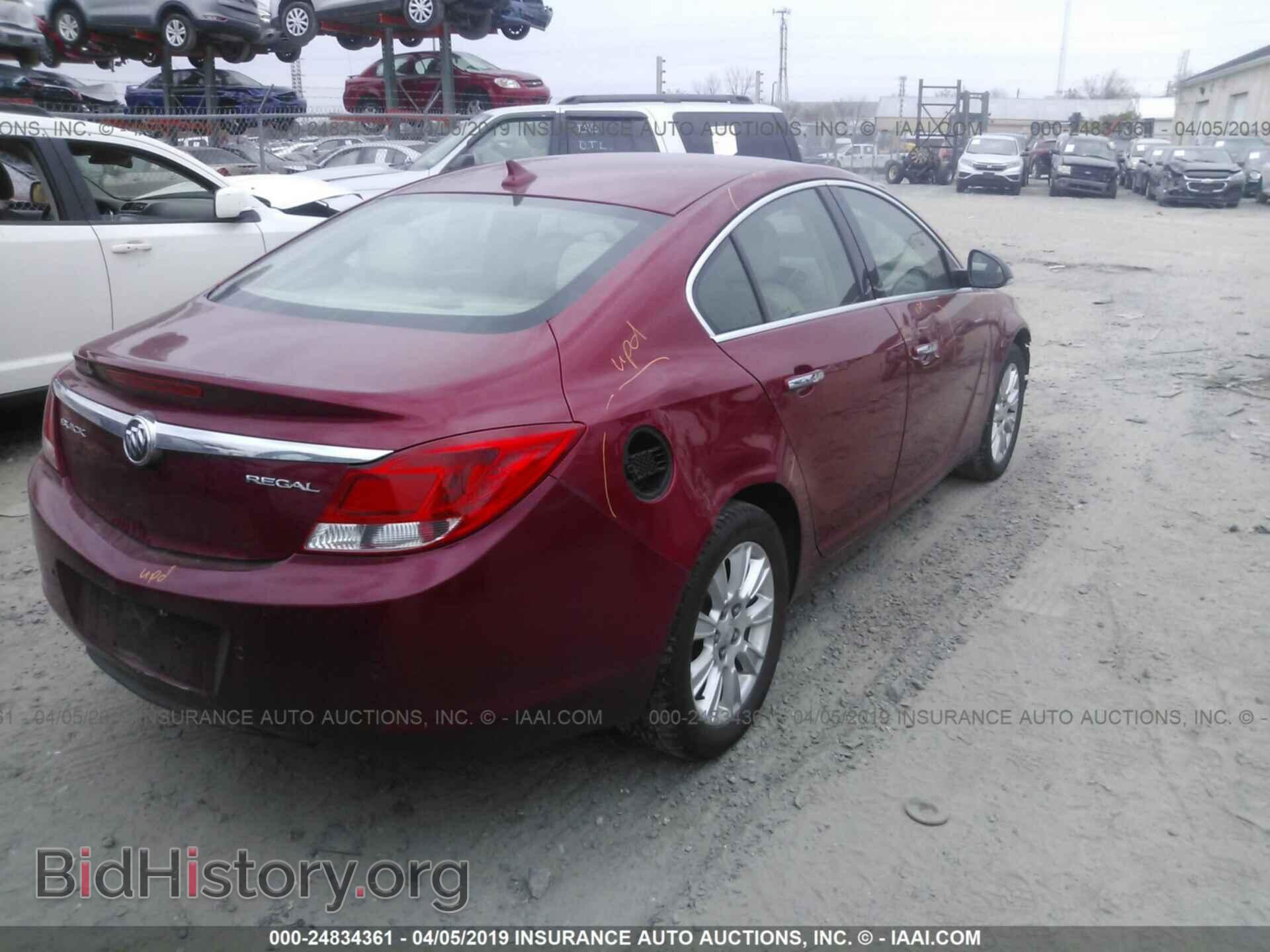 2013 BUICK REGAL - VIN: 2G4GT5GR9D9213219 - Фото 4