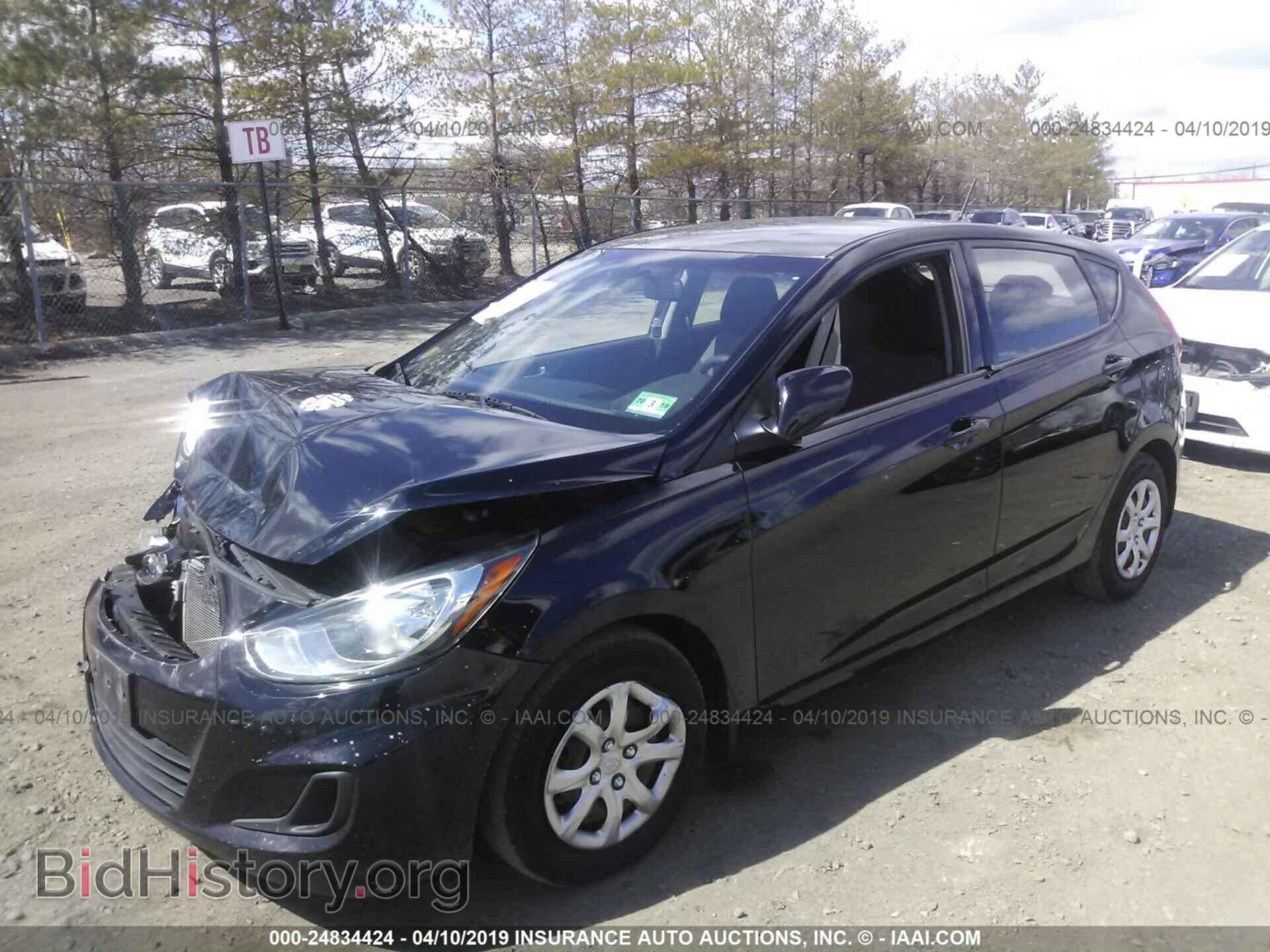 2012 HYUNDAI ACCENT - VIN: KMHCT5AE0CU032306 - Фото 2