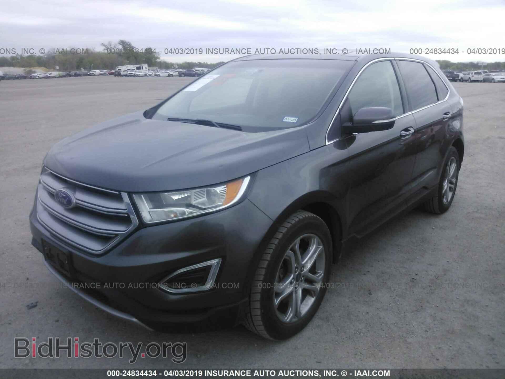 2015 FORD EDGE - VIN: 2FMTK3K87FBB21994 - Фото 2