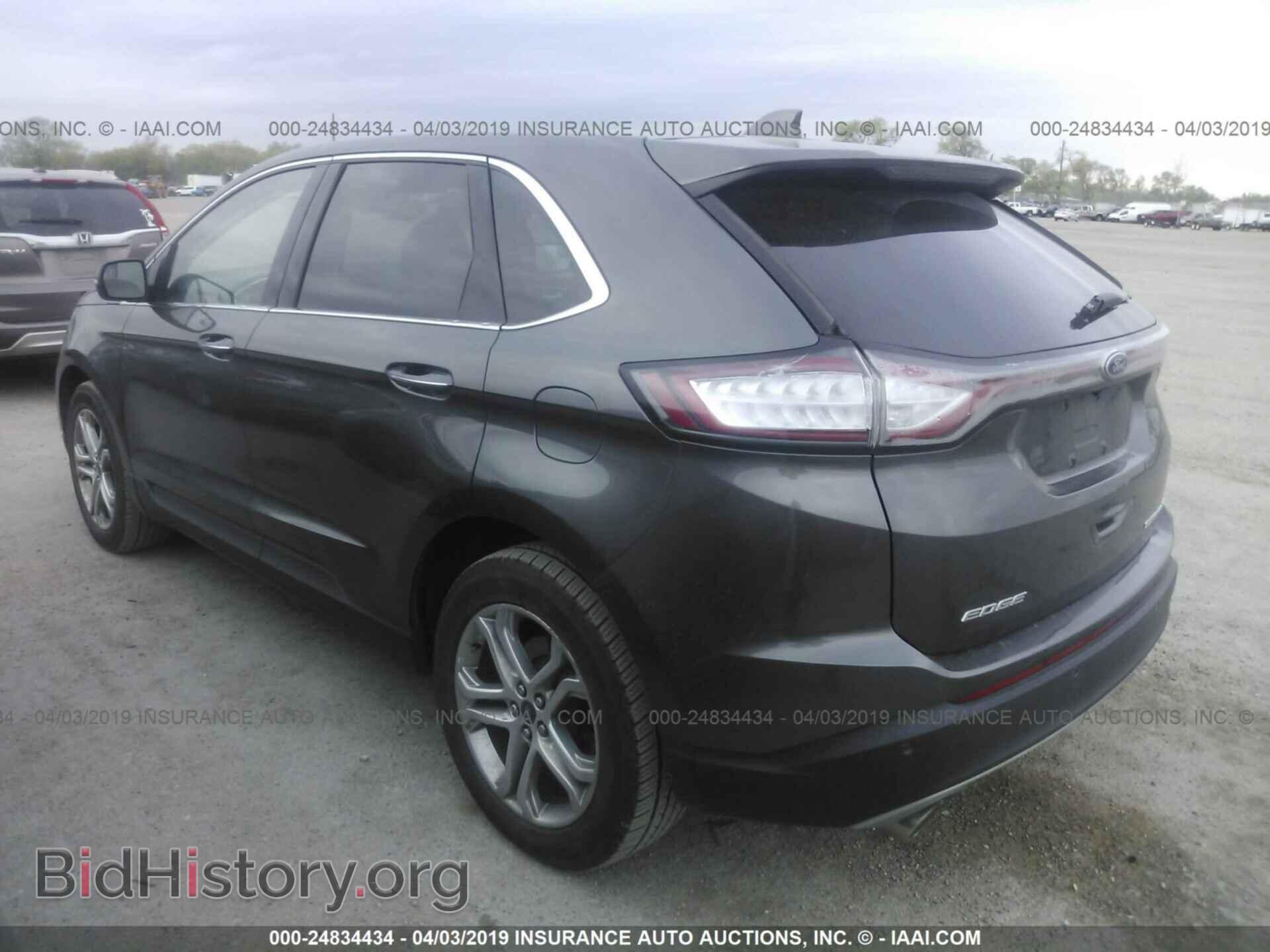 2015 FORD EDGE - VIN: 2FMTK3K87FBB21994 - Фото 3