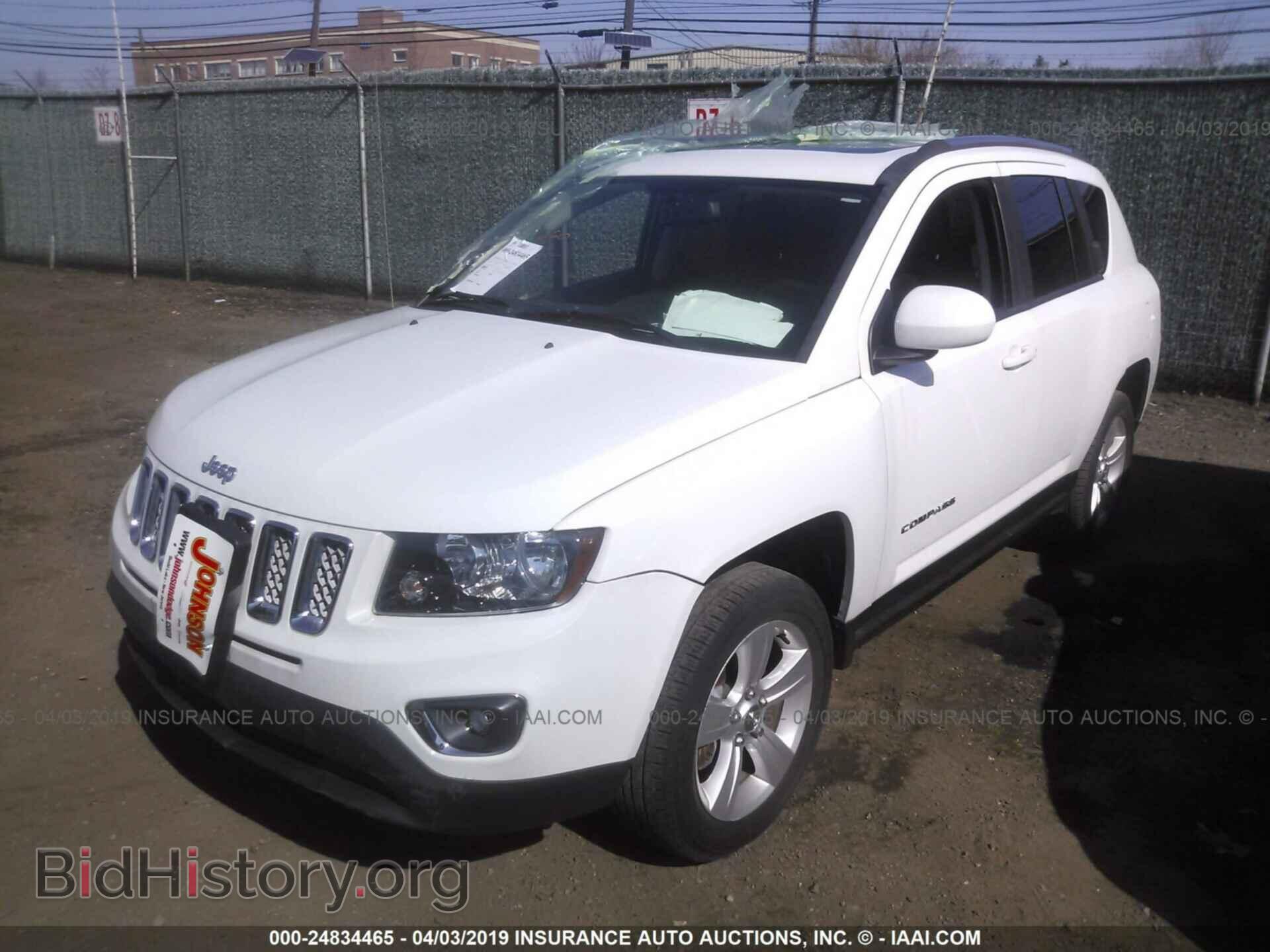 2015 JEEP COMPASS - VIN: 1C4NJDEB8FD324352 - Фото 2