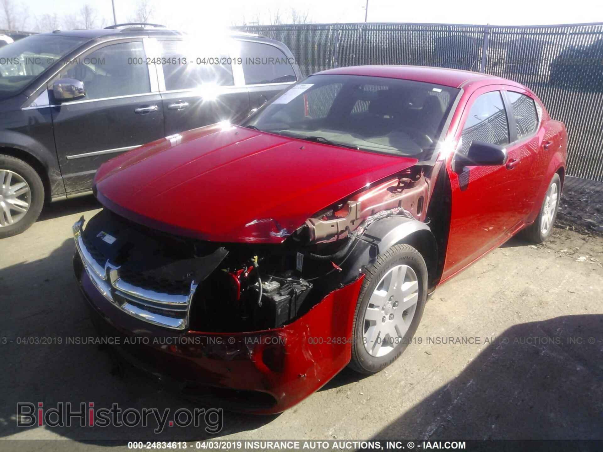 2014 DODGE AVENGER - VIN: 1C3CDZAB1EN228478 - Photo 2