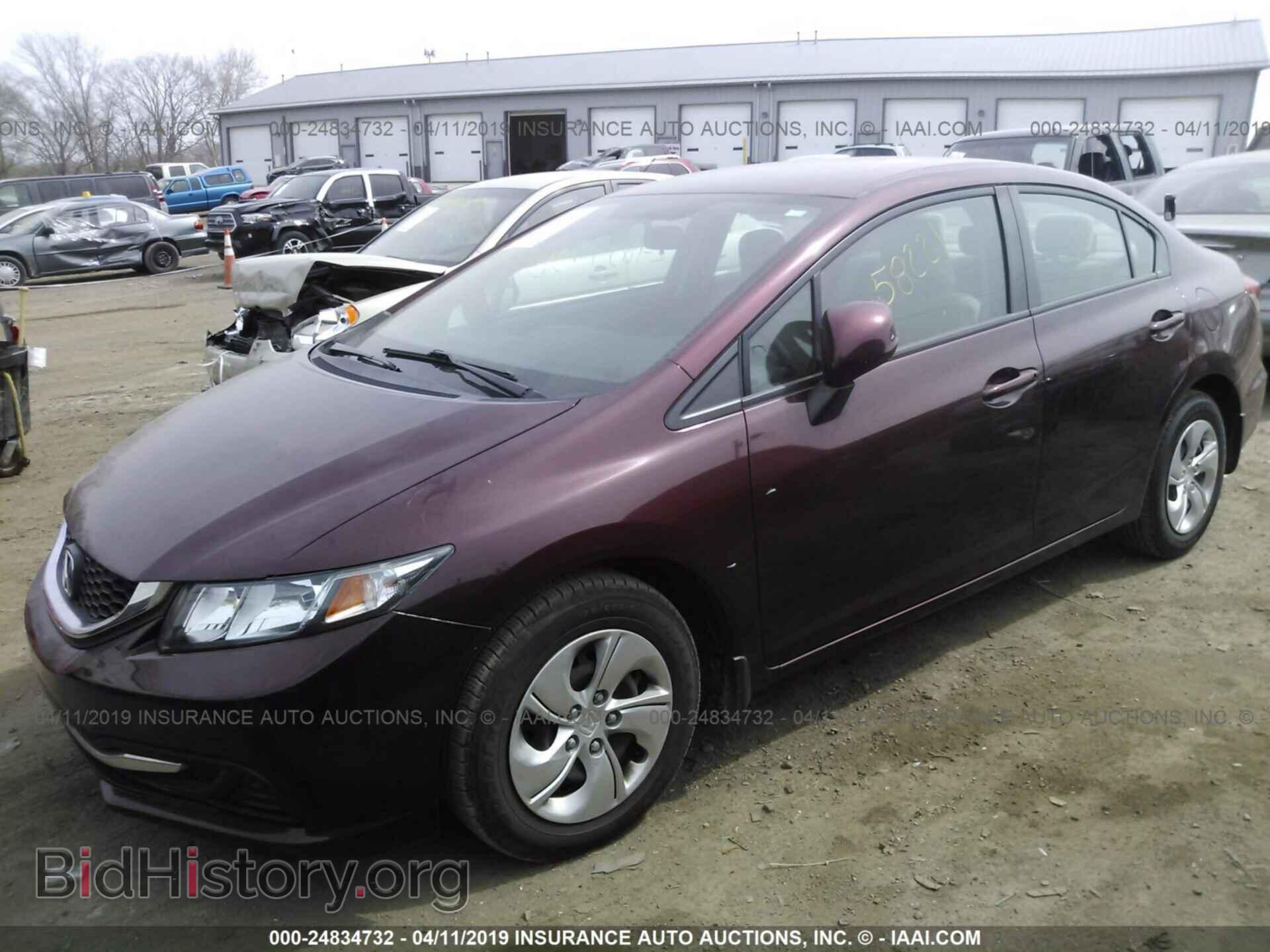 2013 HONDA CIVIC - VIN: 19XFB2F56DE049865 - Фото 2