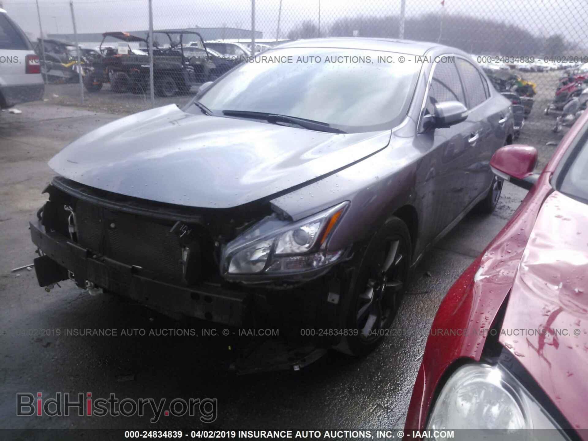2014 NISSAN MAXIMA - VIN: 1N4AA5AP1EC445577 - Фото 2