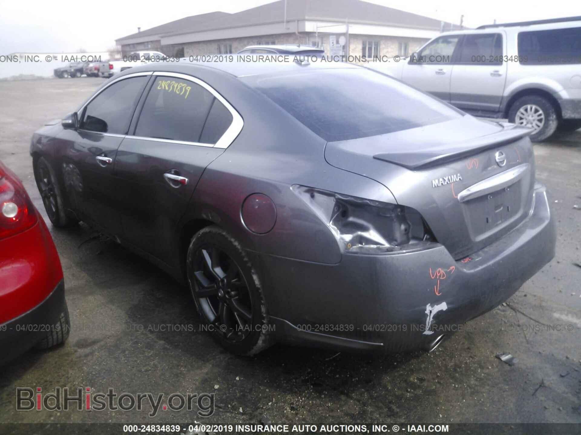 2014 NISSAN MAXIMA - VIN: 1N4AA5AP1EC445577 - Фото 3