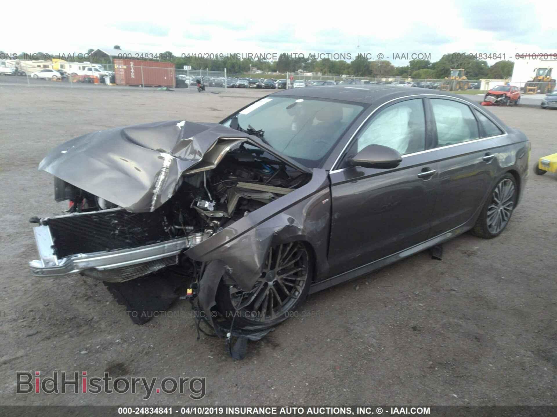2016 AUDI A6 - VIN: WAUGFAFC2GN013489 - Фото 2