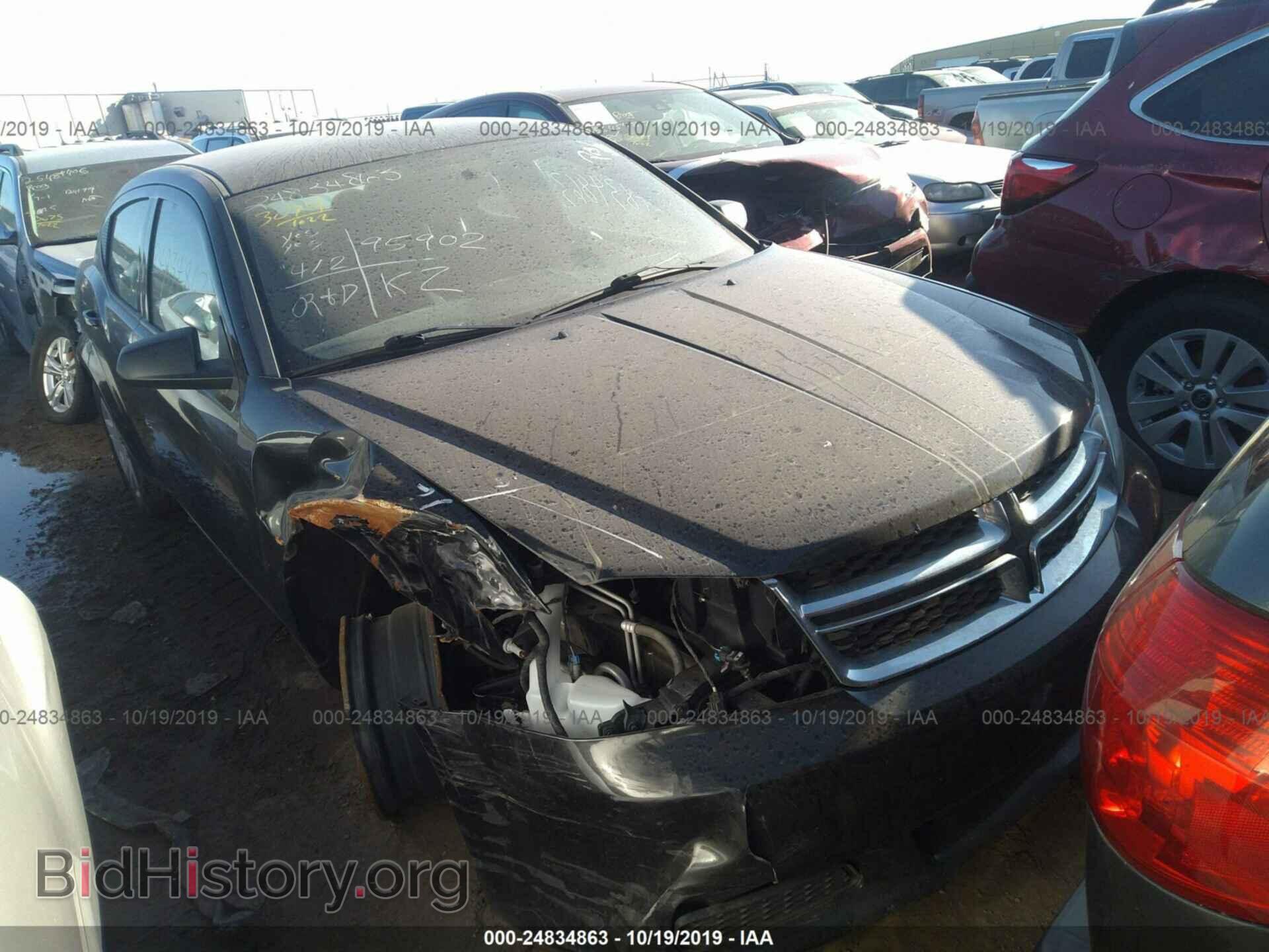 Фотография 1B3BD4FB2BN608431 - DODGE AVENGER 2011