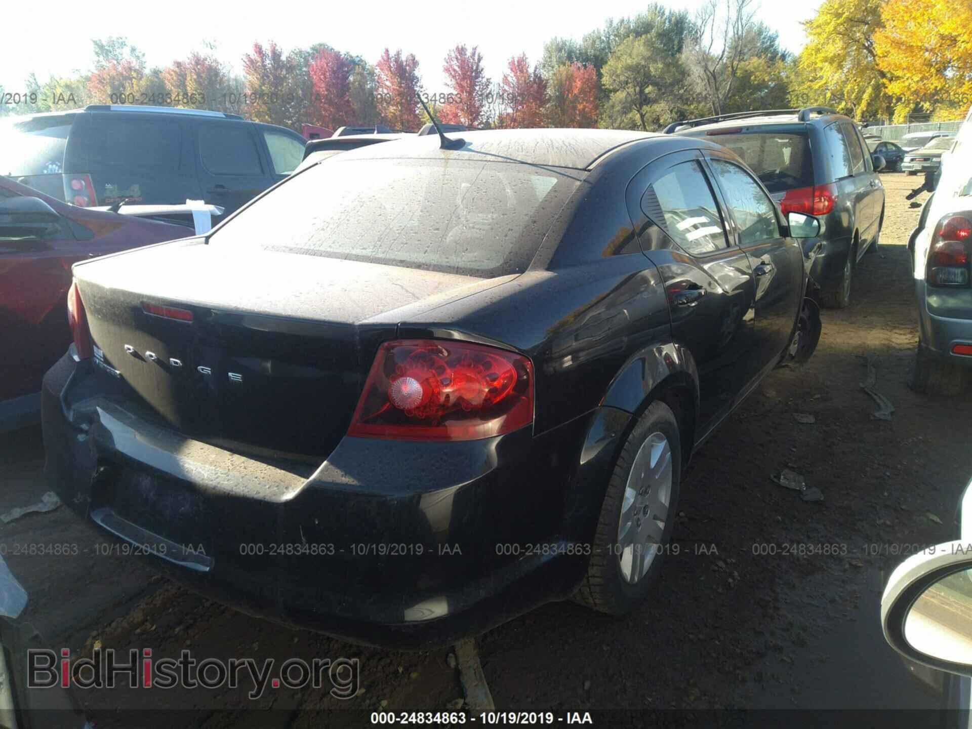 2011 DODGE AVENGER - VIN: 1B3BD4FB2BN608431 - Фото 4
