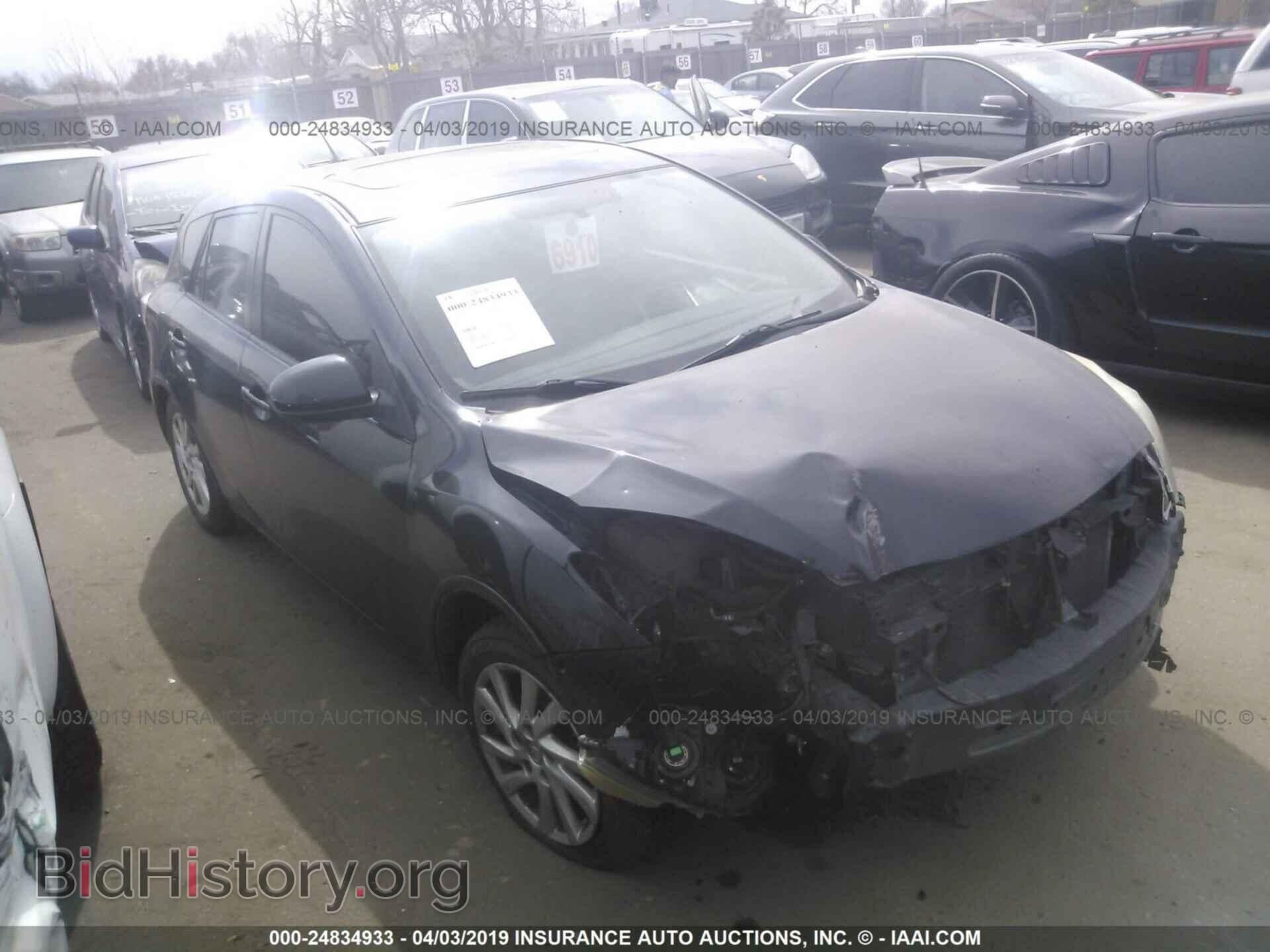 Фотография JM1BL1L74C1699727 - MAZDA 3 2012