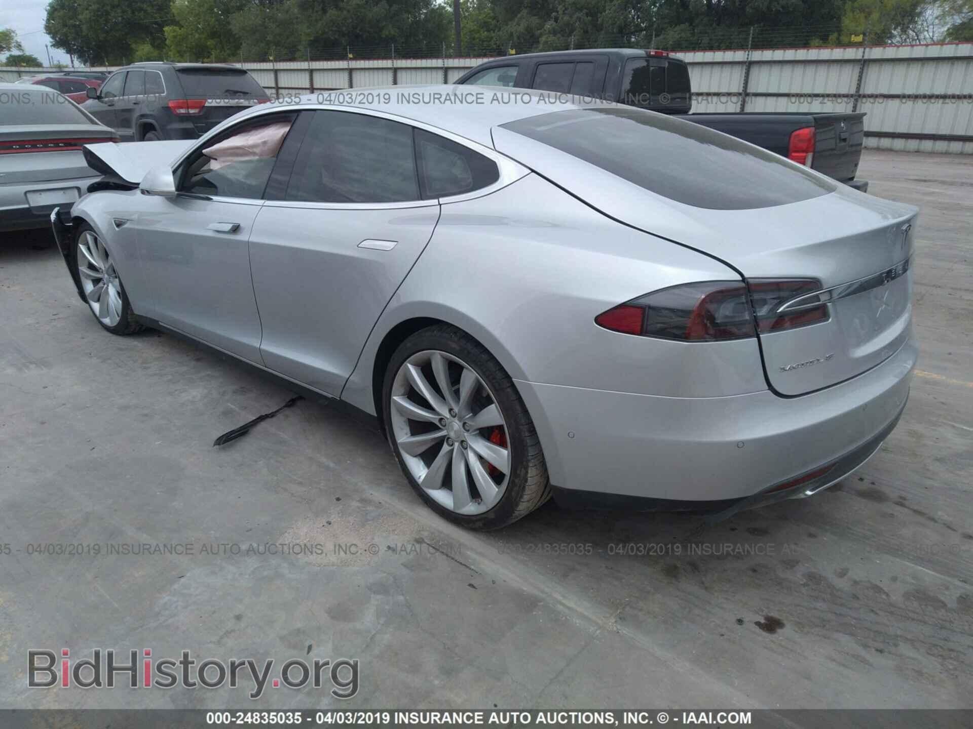 2014 TESLA MODEL S - VIN: 5YJSA1H23EFP65732 - Фото 3