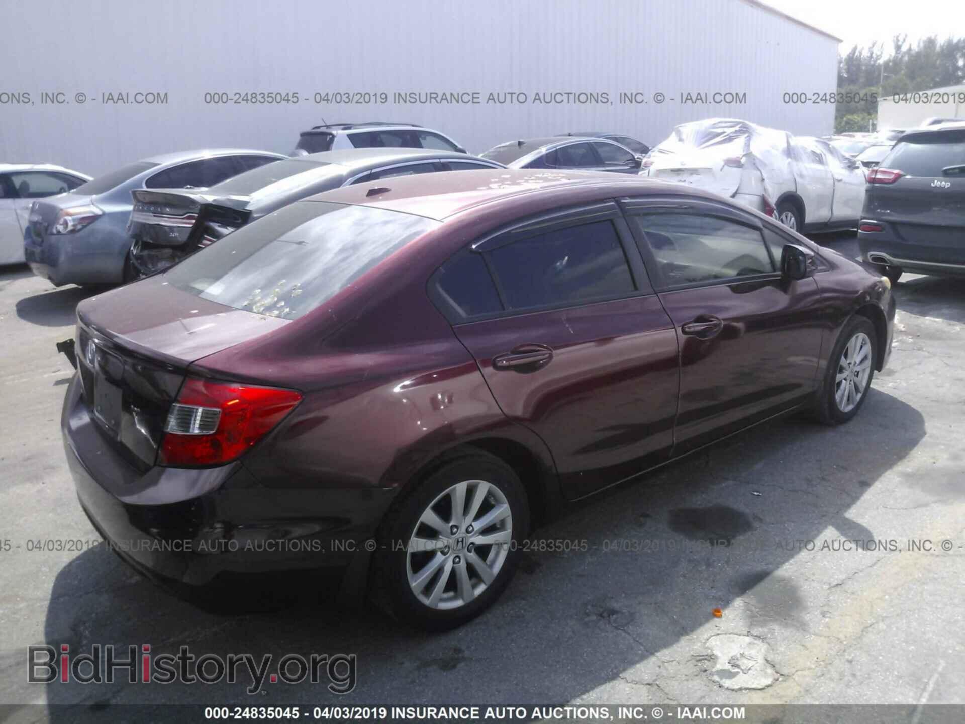 2012 HONDA CIVIC - VIN: 2HGFB2F80CH514929 - Photo 4