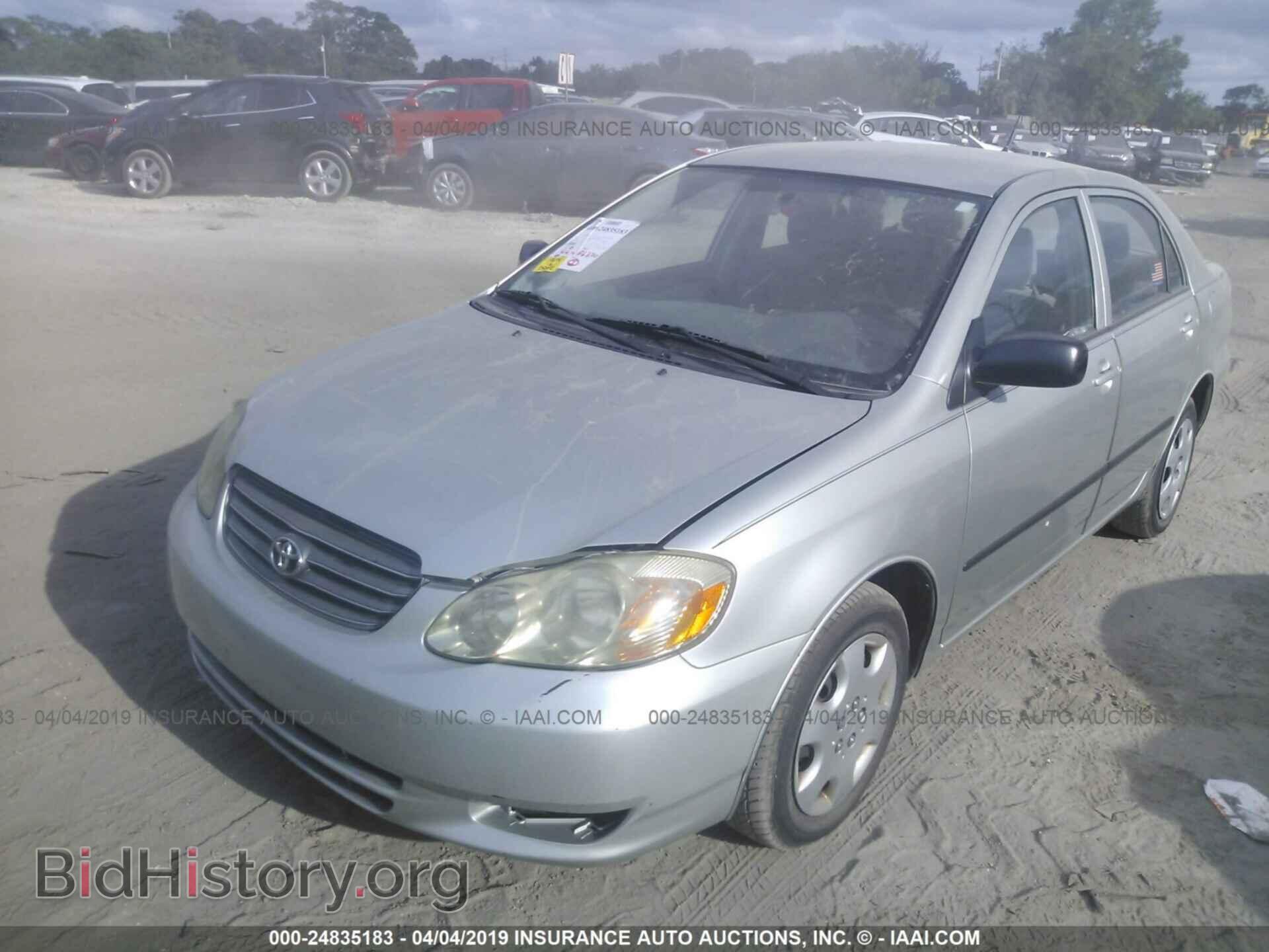 2003 TOYOTA COROLLA - VIN: JTDBR32EX30035447 - Фото 2