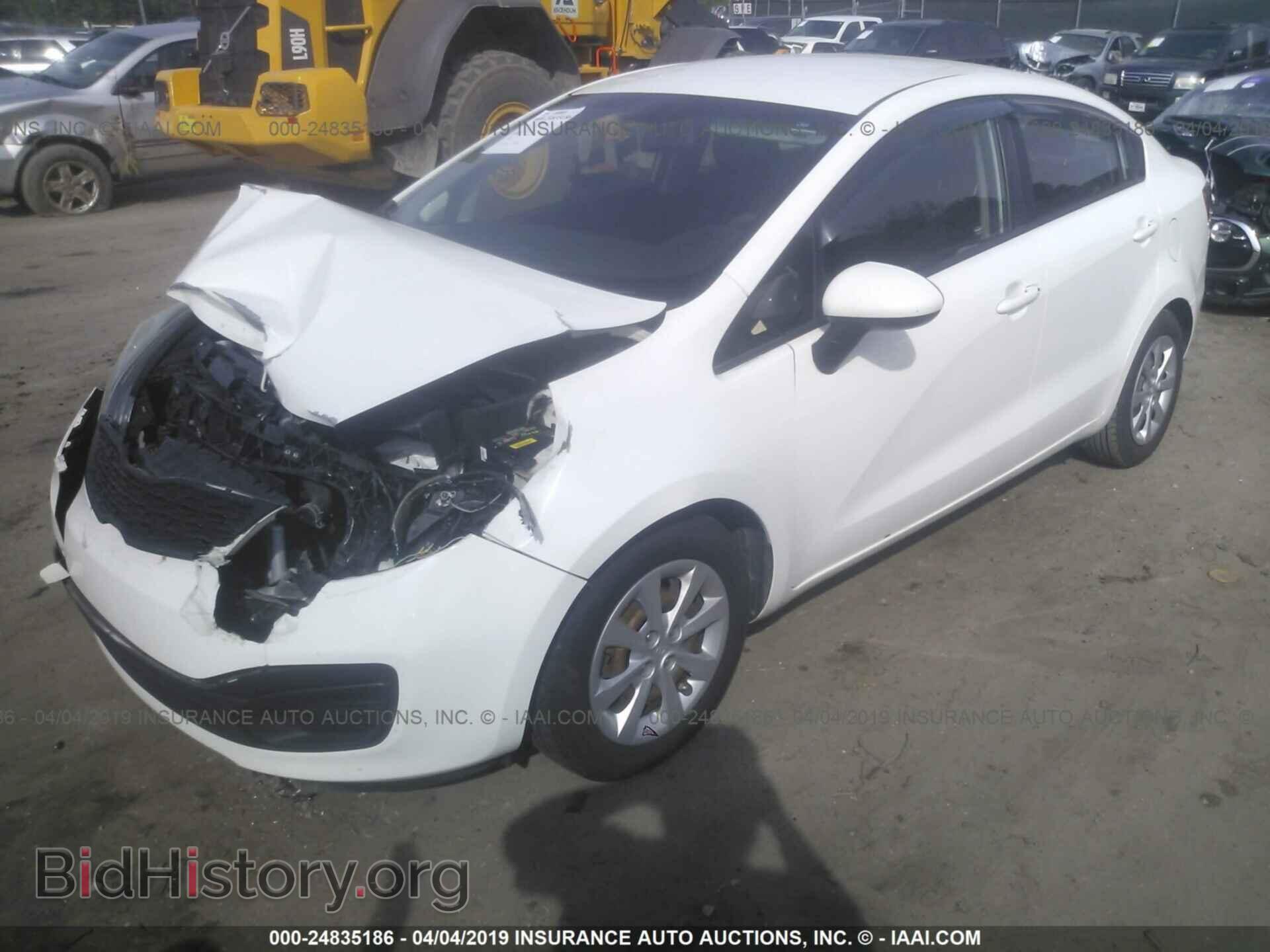 2015 KIA RIO - VIN: KNADM4A38F6441996 - Фото 2