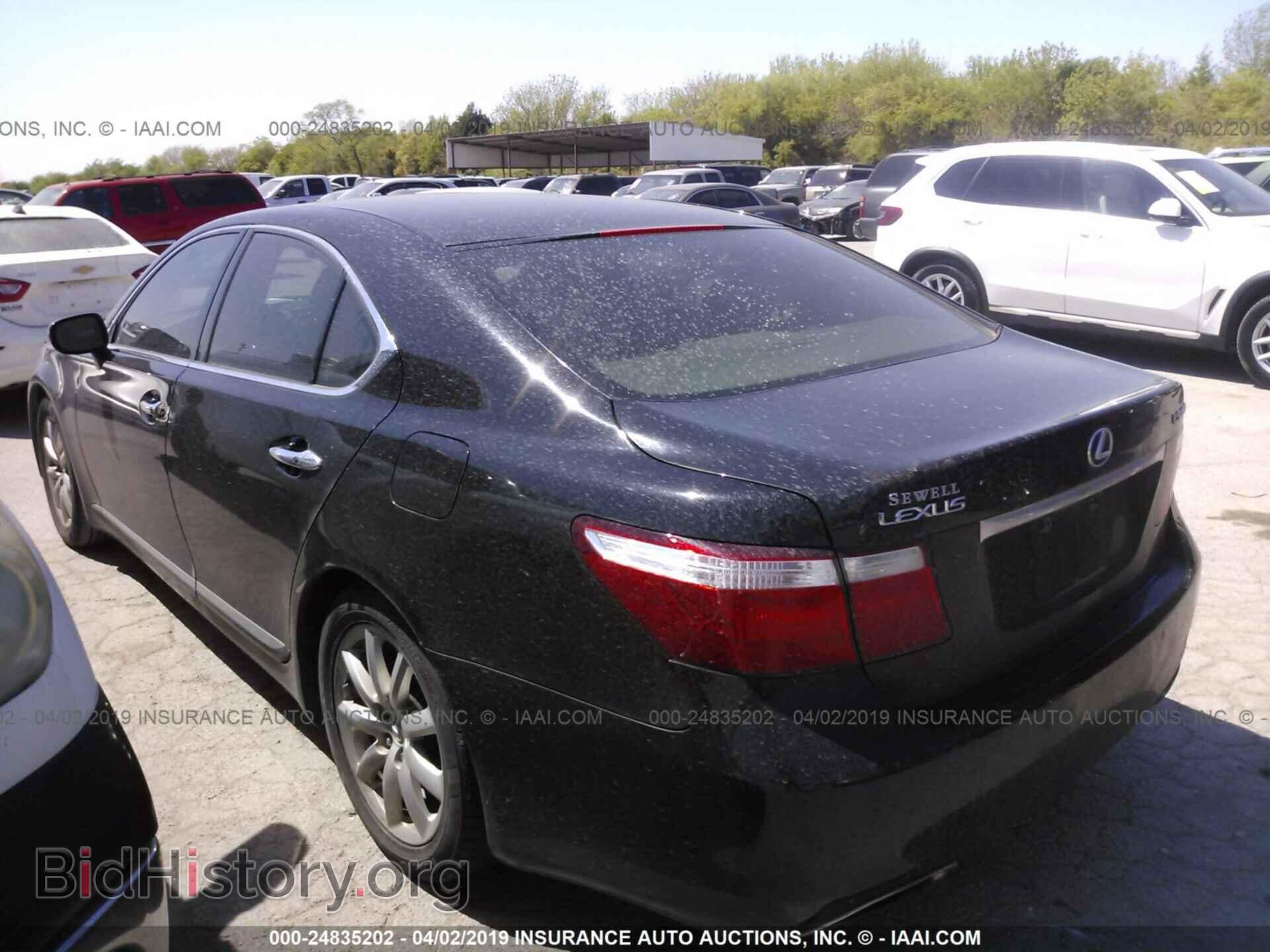 2008 LEXUS LS - VIN: JTHBL46F685058632 - Фото 3