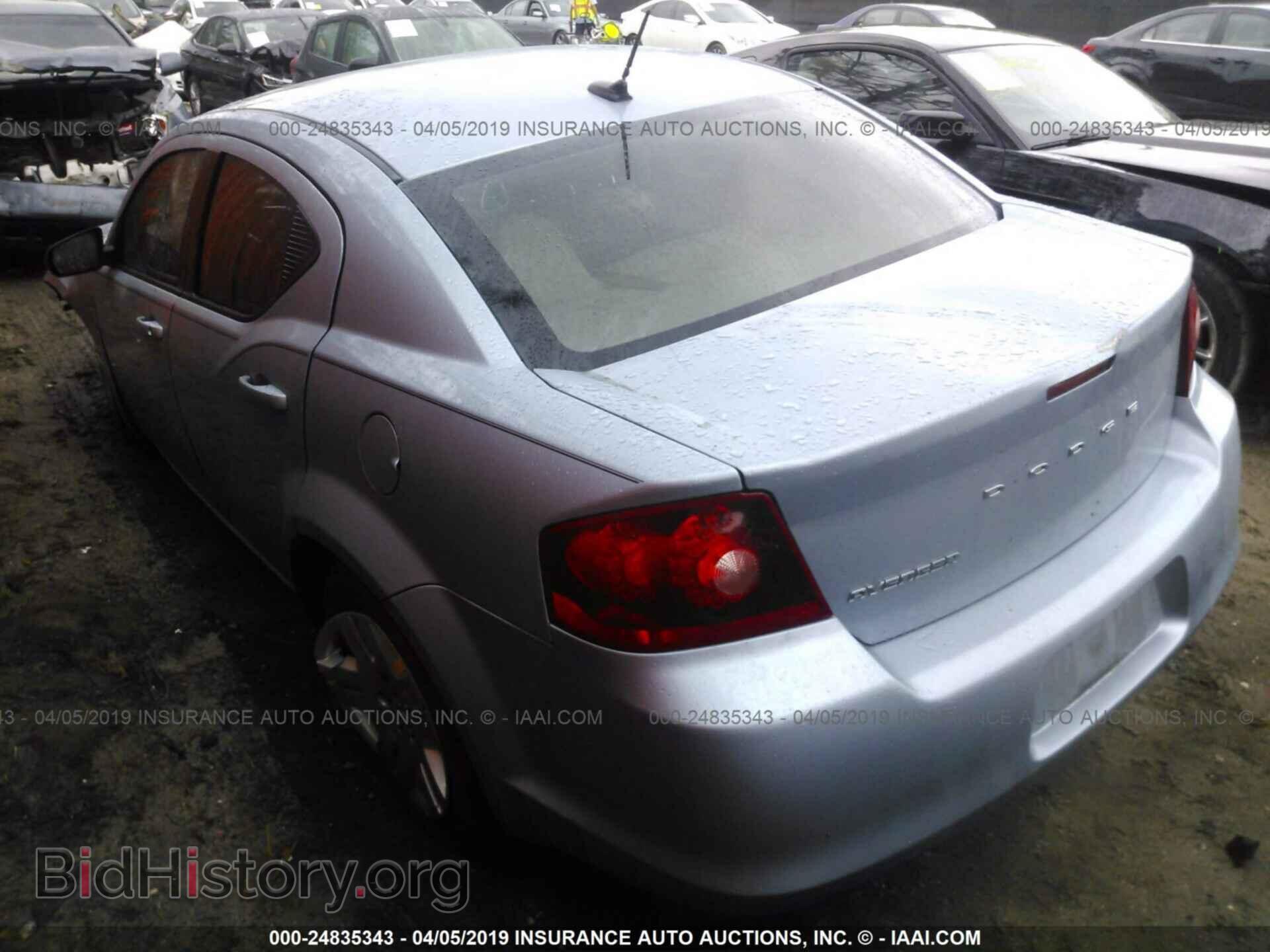 2013 DODGE AVENGER - VIN: 1C3CDZAB0DN514689 - Фото 3