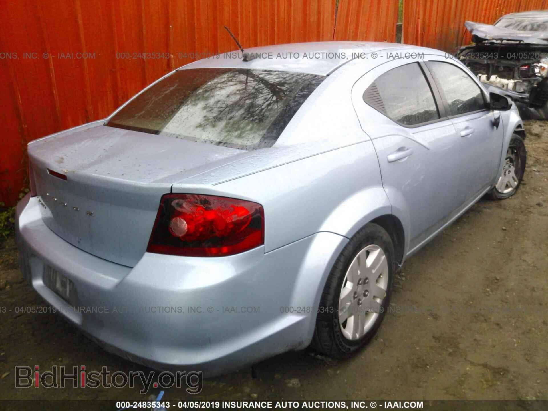 2013 DODGE AVENGER - VIN: 1C3CDZAB0DN514689 - Фото 4