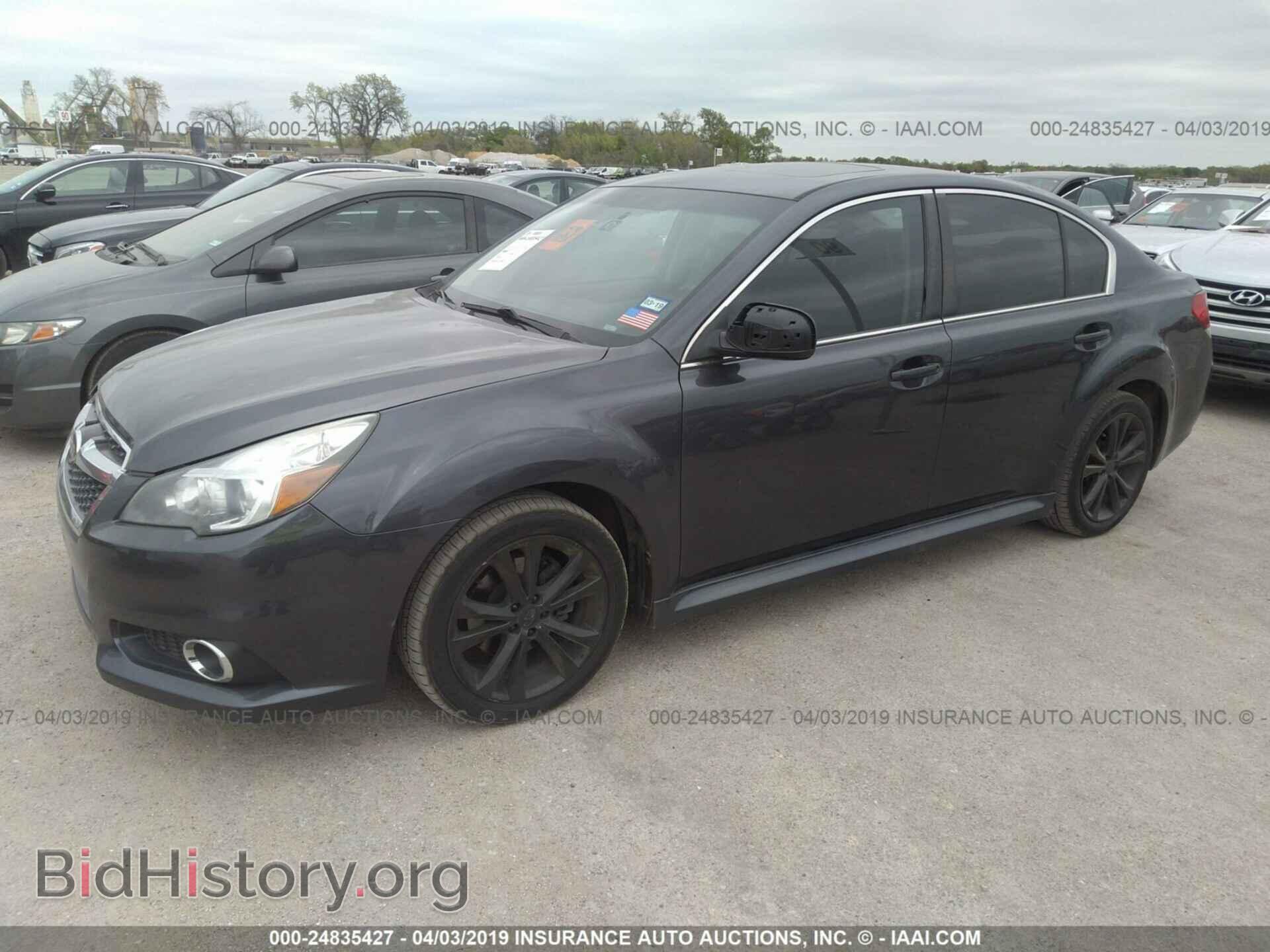 2013 SUBARU LEGACY - VIN: 4S3BMBK68D3033987 - Фото 2