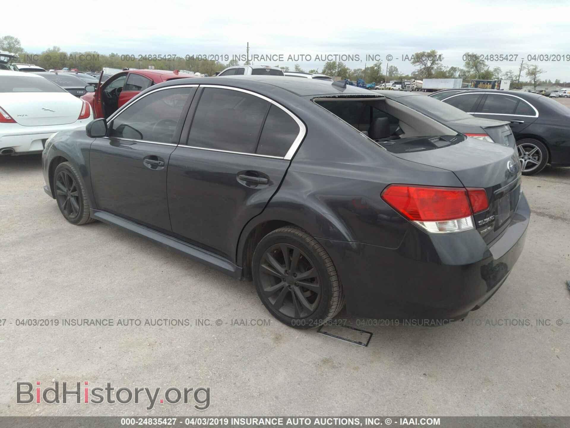 2013 SUBARU LEGACY - VIN: 4S3BMBK68D3033987 - Фото 3