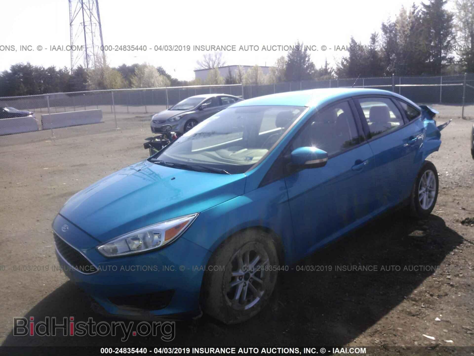 2017 FORD FOCUS - VIN: 1FADP3F29HL221605 - Фото 2