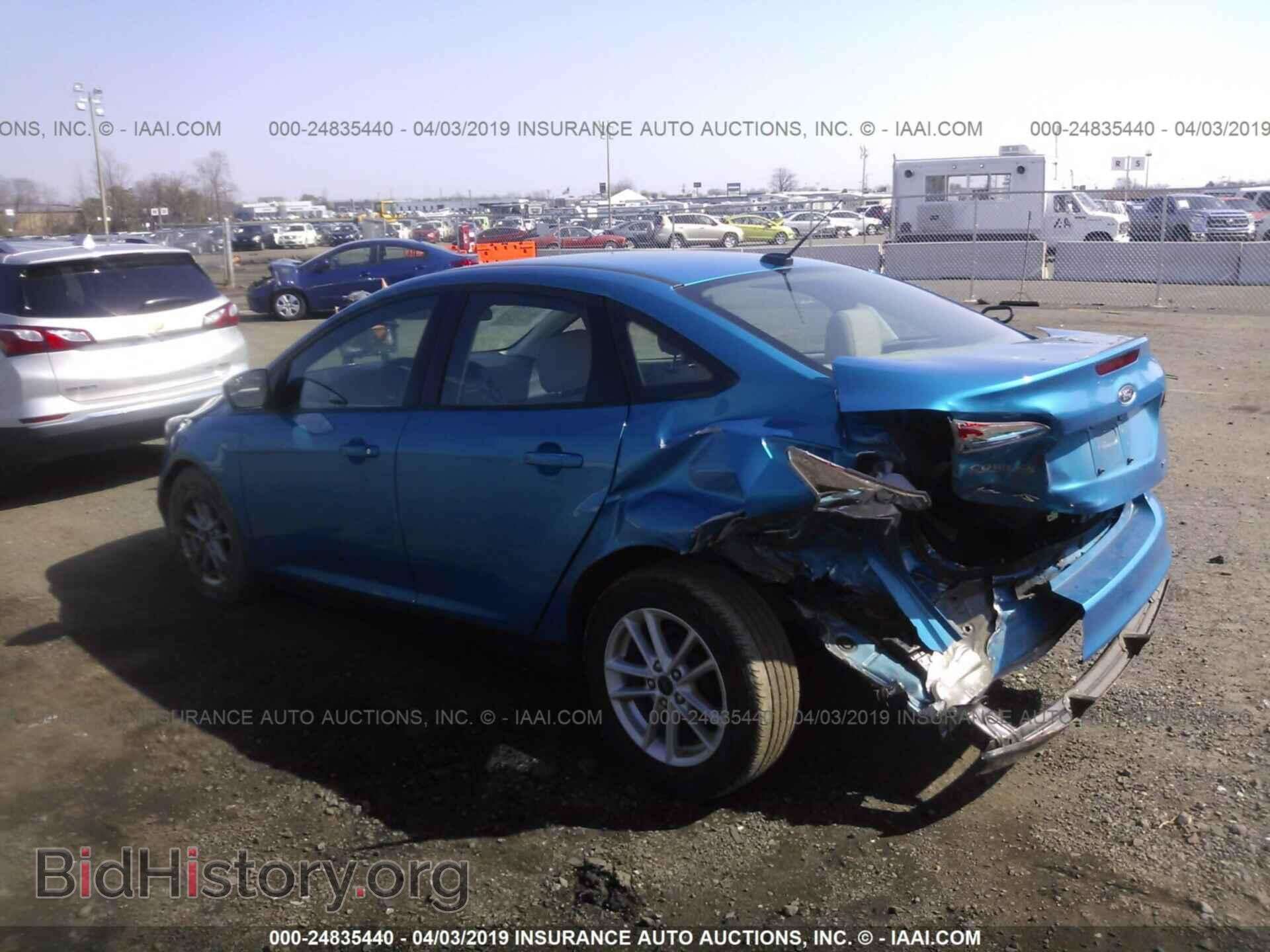 2017 FORD FOCUS - VIN: 1FADP3F29HL221605 - Фото 3