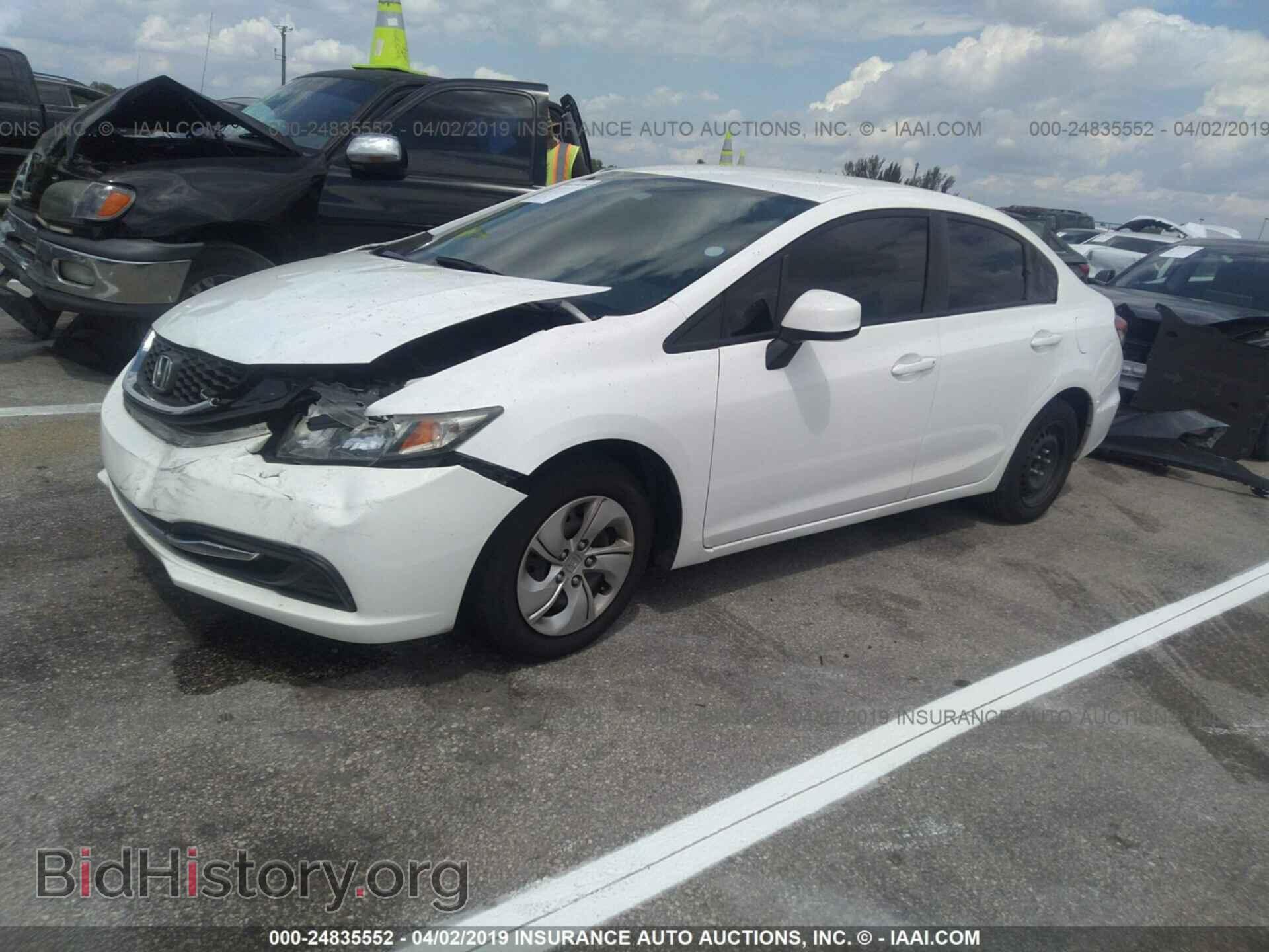 2013 HONDA CIVIC - VIN: 19XFB2F56DE046612 - Фото 2