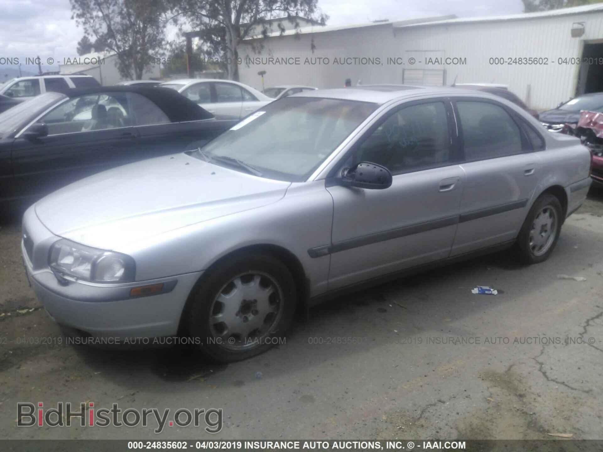 2002 VOLVO S80 - VIN: YV1TS92D821253733 - Фото 2