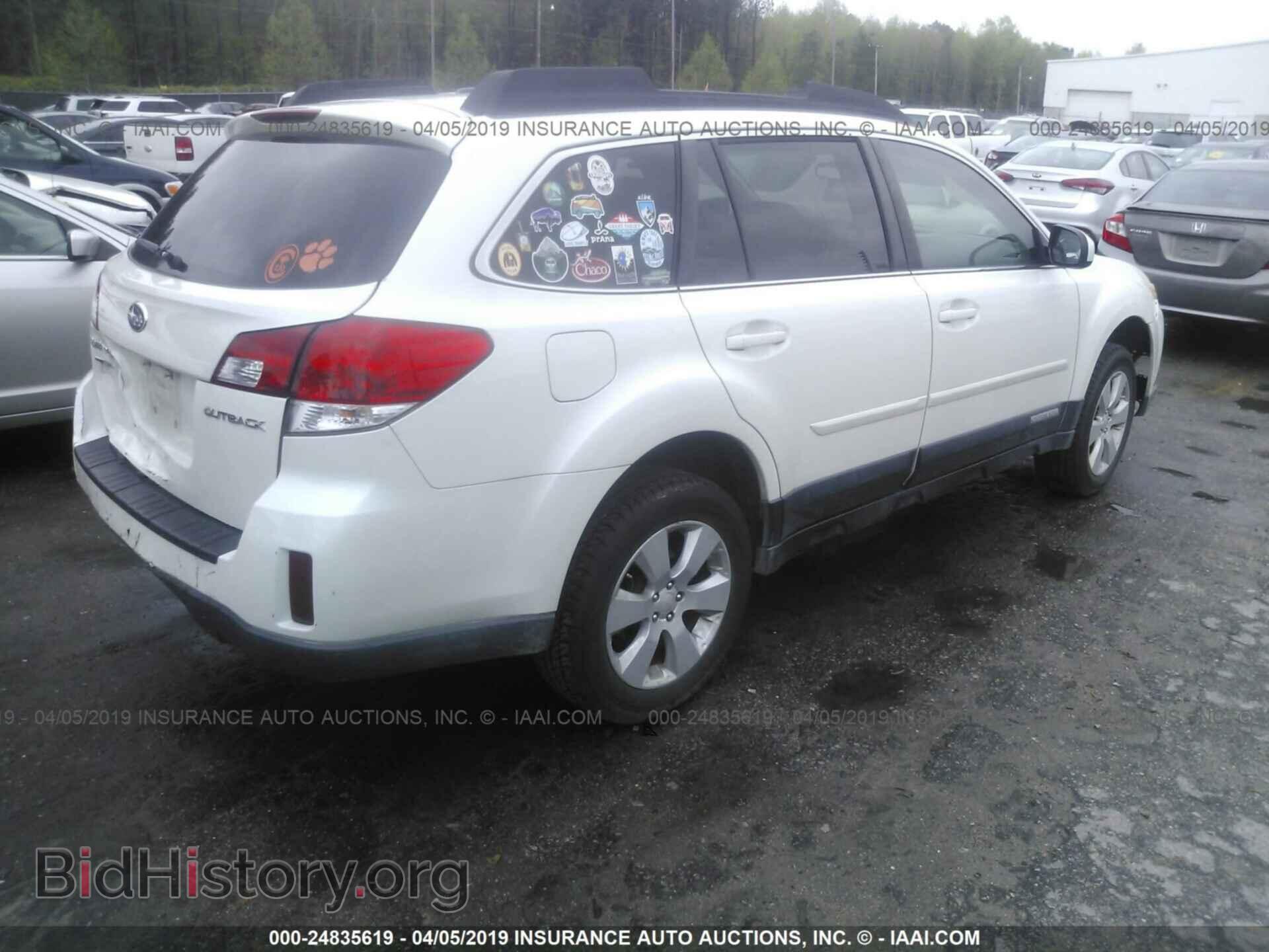 2012 SUBARU OUTBACK - VIN: 4S4BRCBC2C3285838 - Фото 4