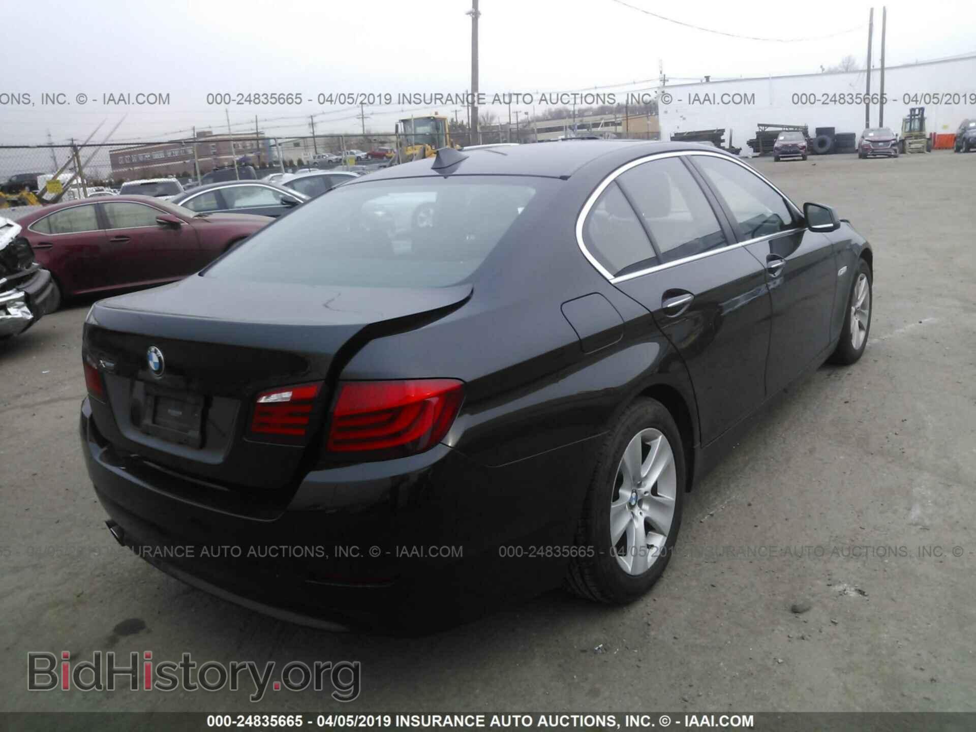 2013 BMW 528 - VIN: WBAXH5C56DDW14171 - Фото 4