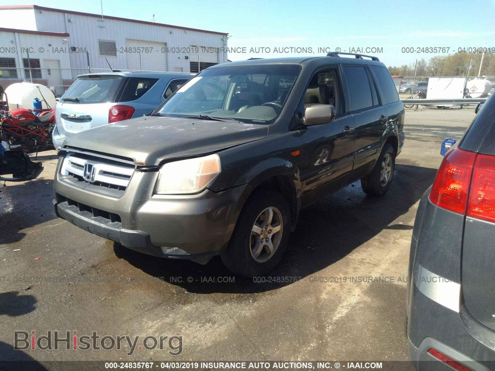 2006 HONDA PILOT - VIN: 5FNYF28616B021701 - Фото 2