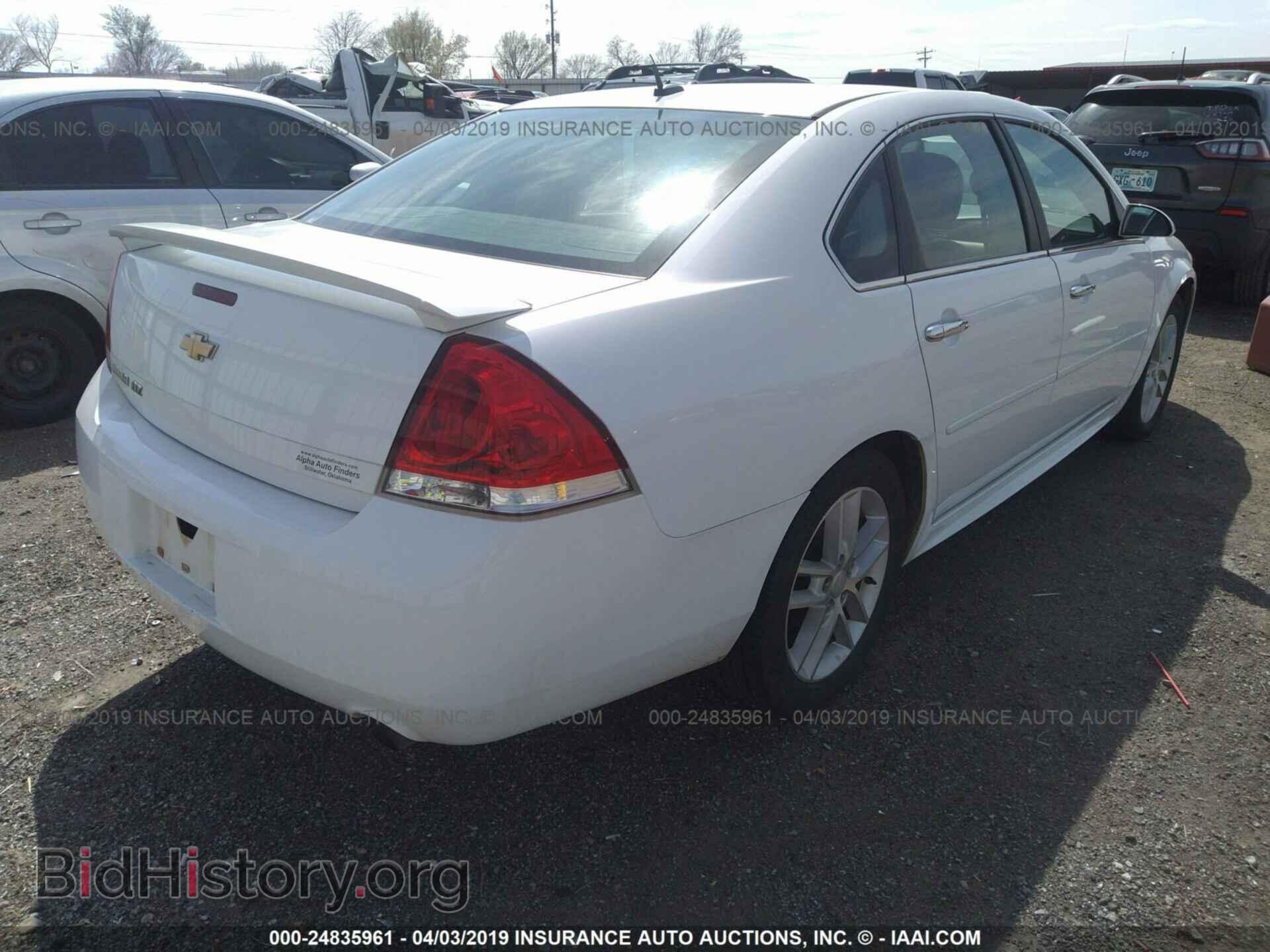 2012 CHEVROLET IMPALA - VIN: 2G1WC5E3XC1231135 - Фото 4