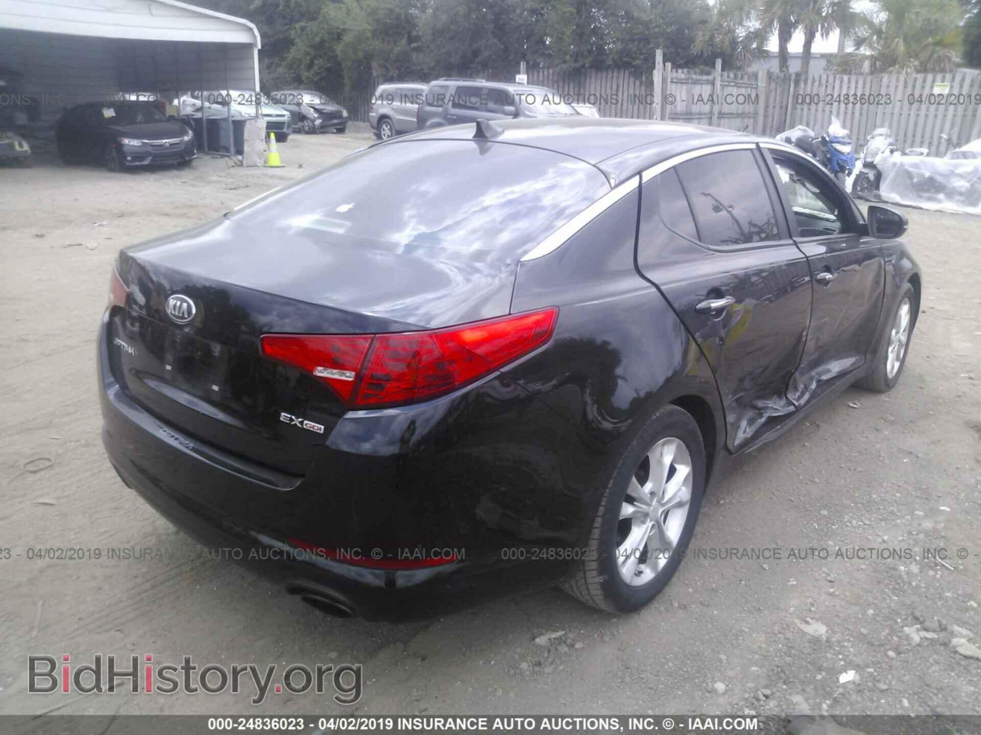 2013 KIA OPTIMA - VIN: 5XXGN4A71DG211036 - Photo 4