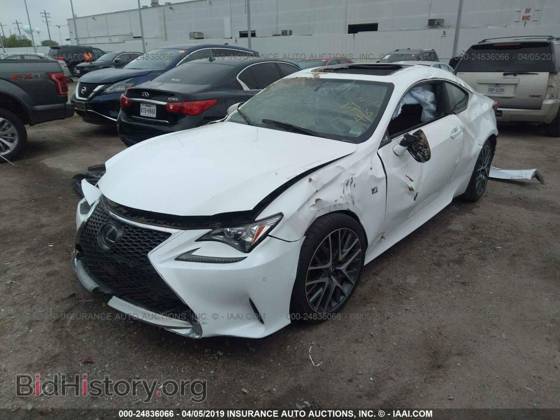 2015 LEXUS RC - VIN: JTHHE5BC7F5008650 - Фото 2