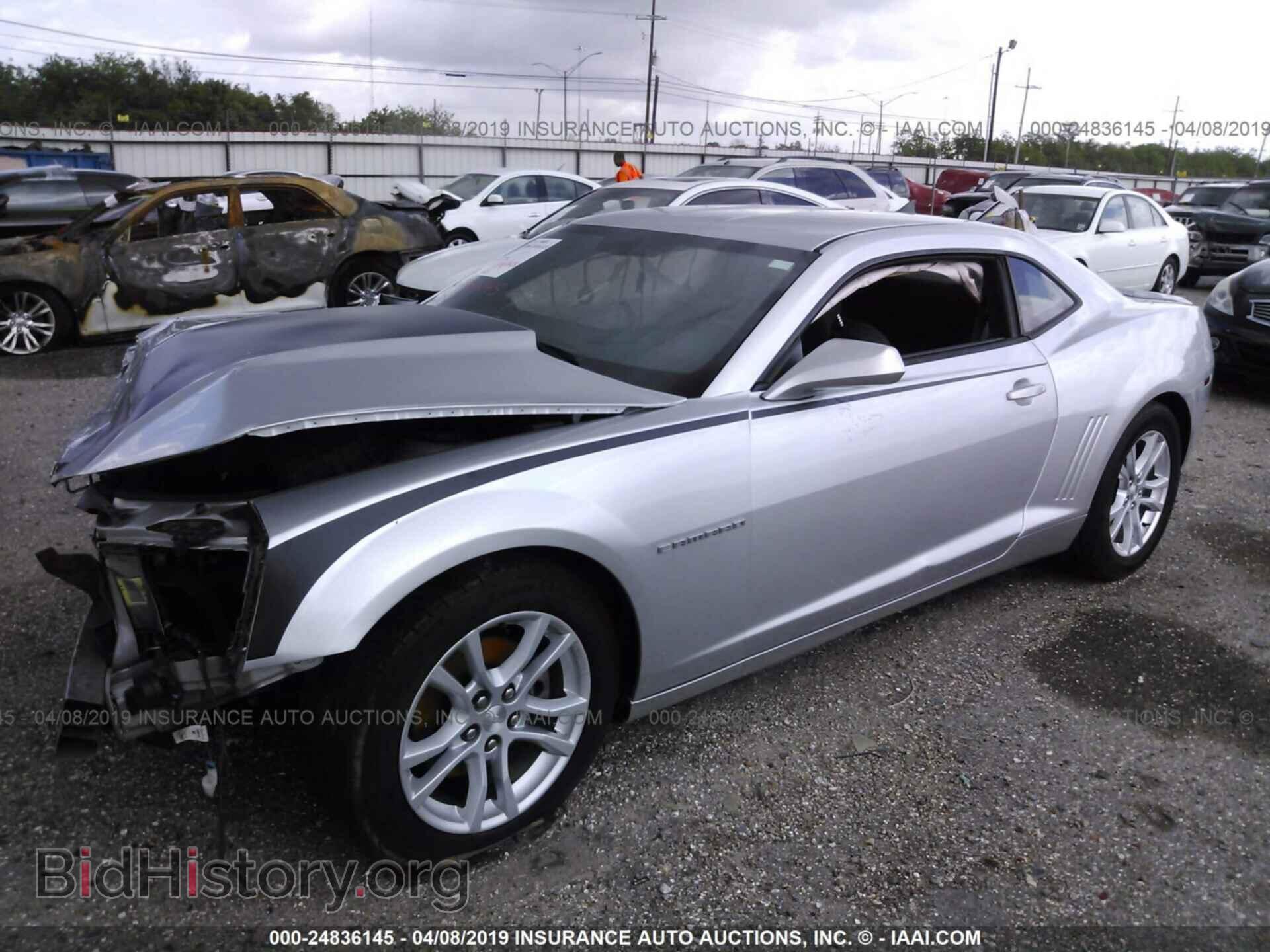 2013 CHEVROLET CAMARO - VIN: 2G1FB1E35D9111144 - Photo 2