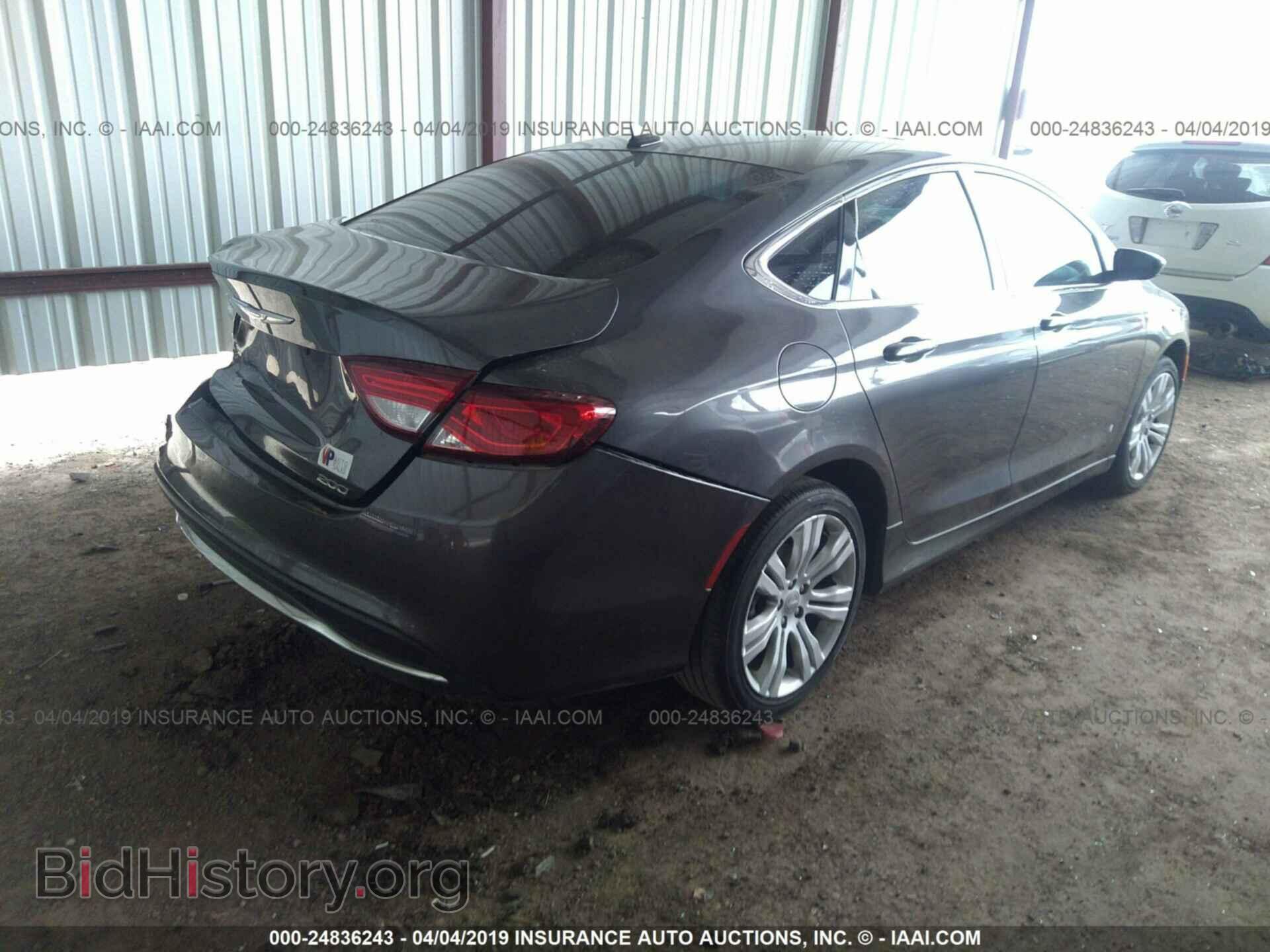 2016 CHRYSLER 200 - VIN: 1C3CCCAB3GN178234 - Фото 4