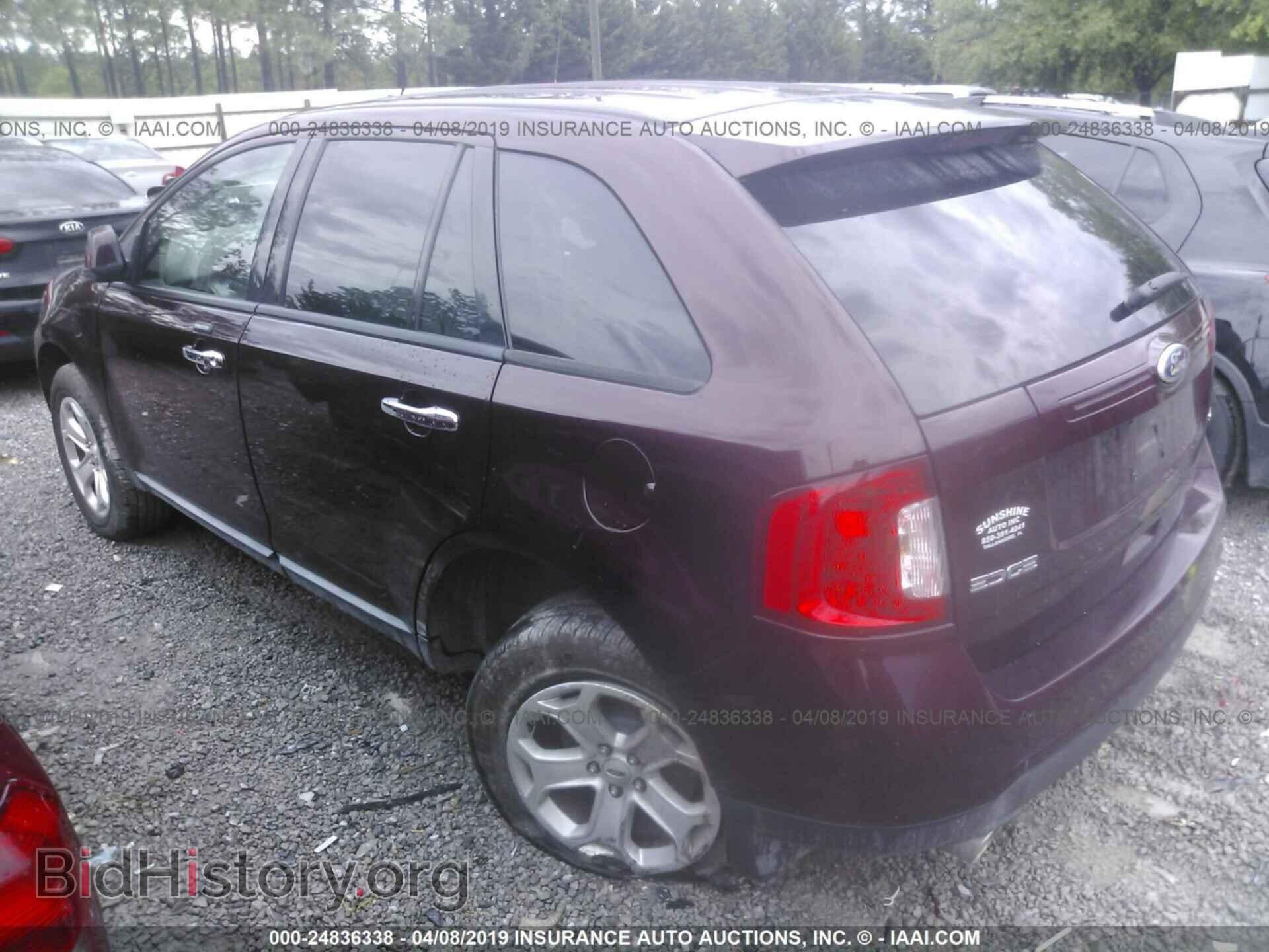 2011 FORD EDGE - VIN: 2FMDK3JC0BBA03757 - Фото 3