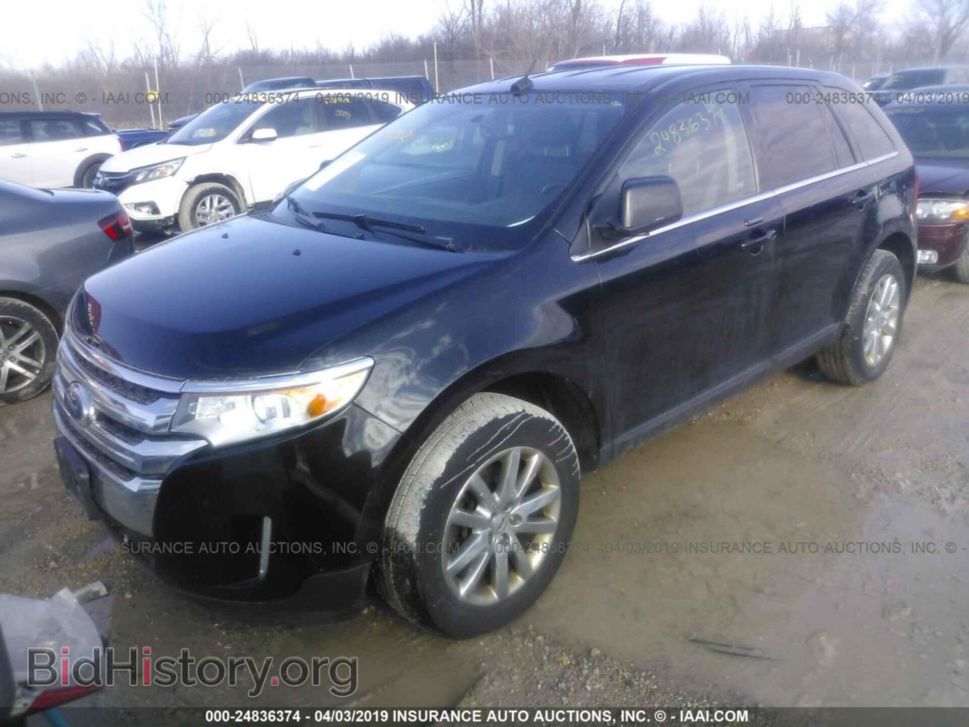 2011 FORD EDGE - VIN: 2FMDK4KCXBBA60455 - Фото 2