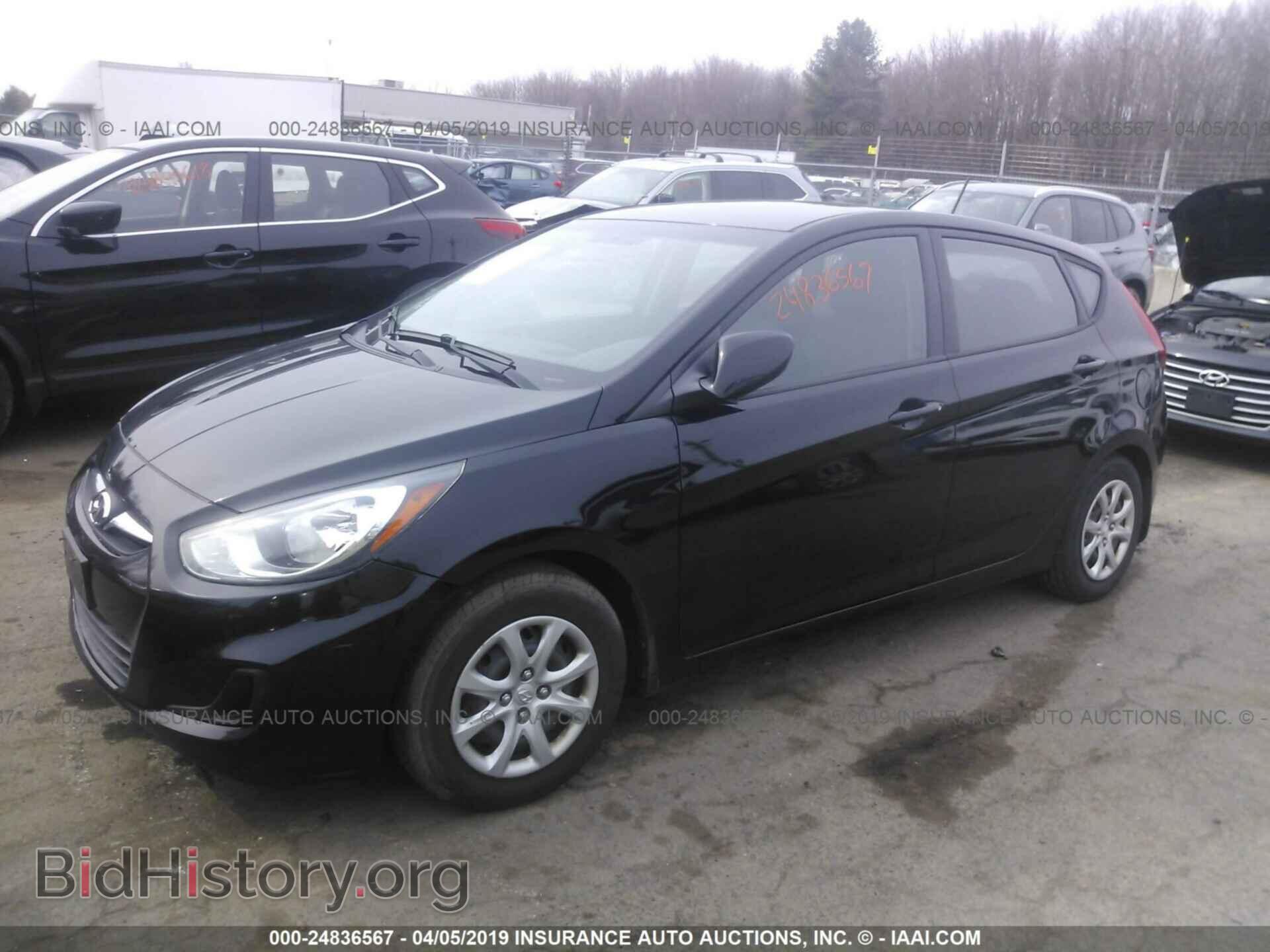 2012 HYUNDAI ACCENT - VIN: KMHCT5AE0CU009303 - Фото 2