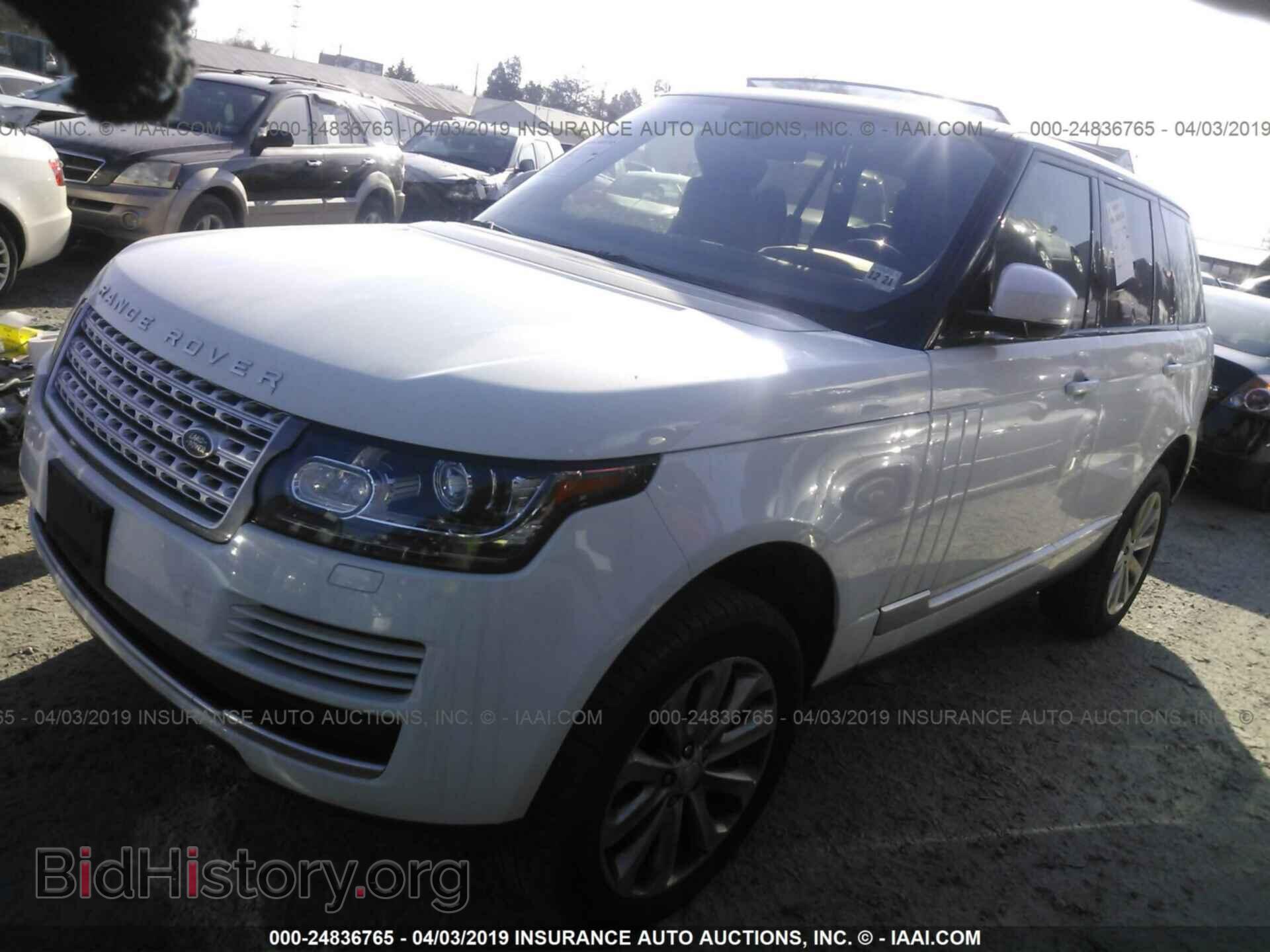 2016 LAND ROVER RANGE ROVER - VIN: SALGS2PF8GA318766 - Photo 2