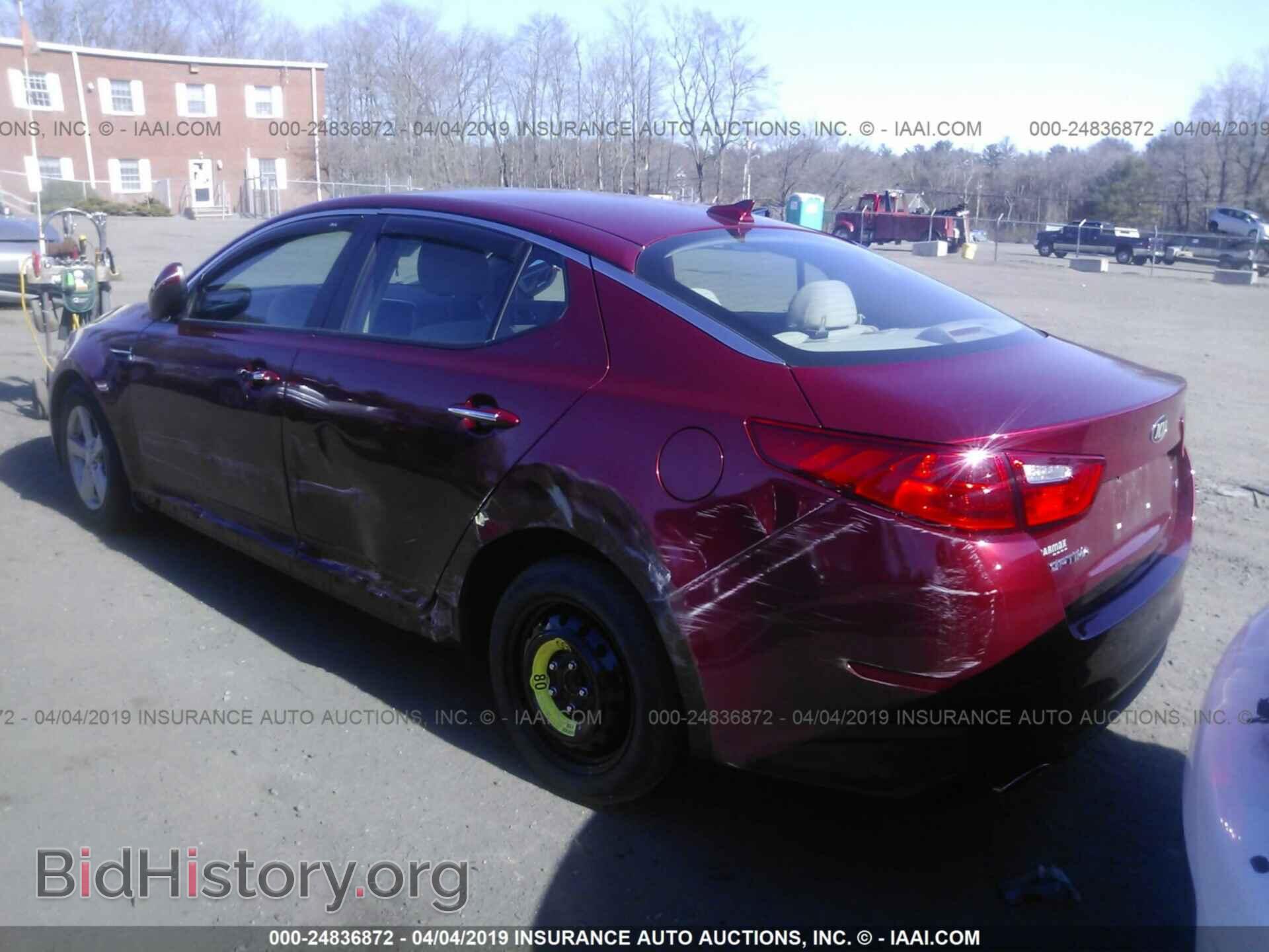 2015 KIA OPTIMA - VIN: 5XXGM4A71FG461852 - Photo 3