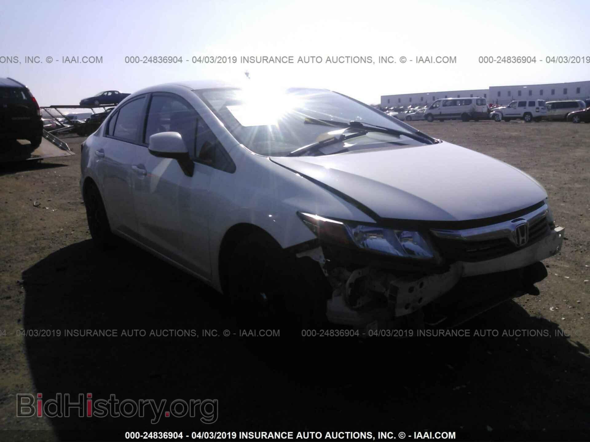 Фотография 19XFB2F57CE384499 - HONDA CIVIC 2012