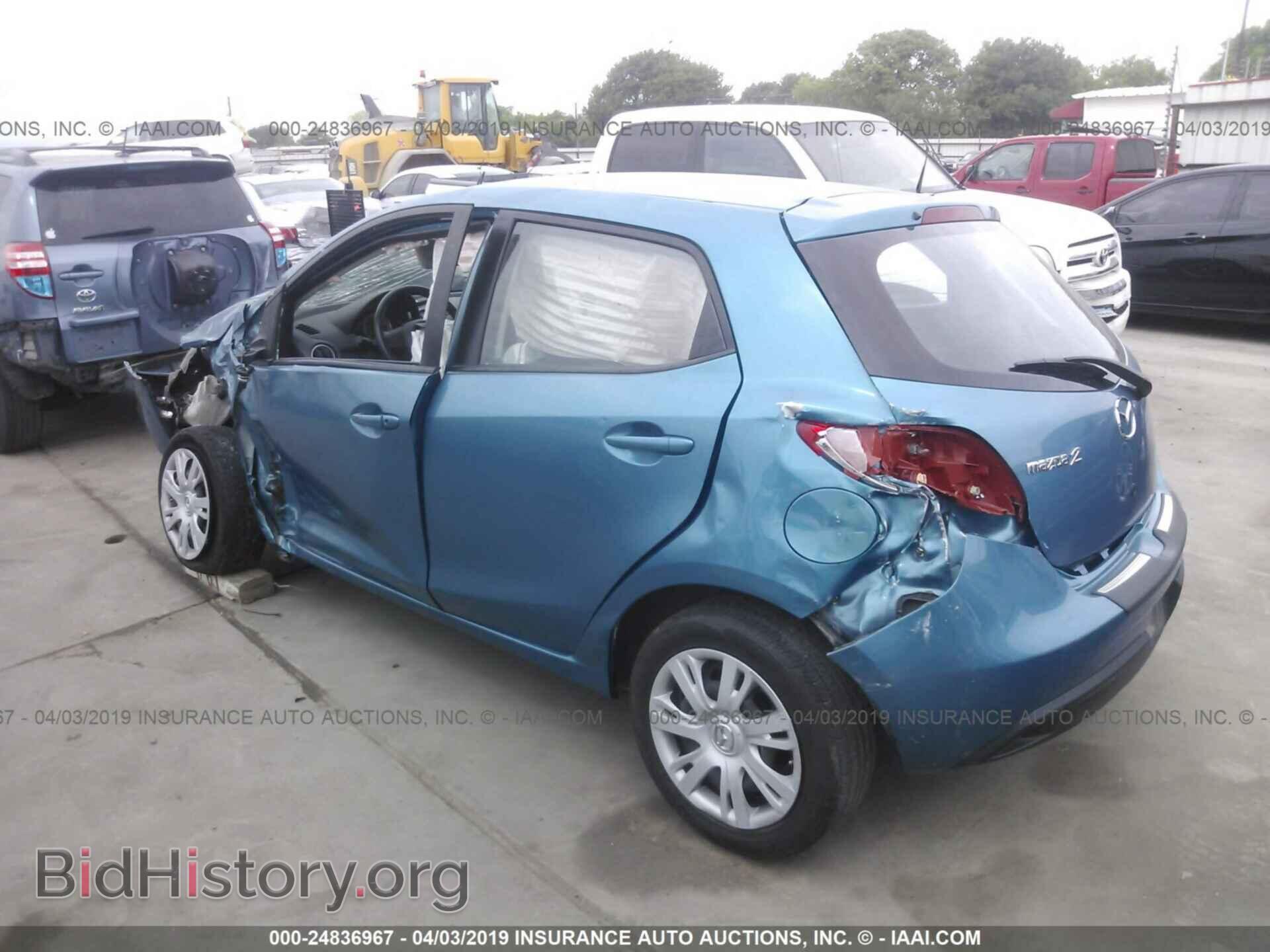 2011 MAZDA MAZDA2 - VIN: JM1DE1HZ2B0112071 - Фото 3