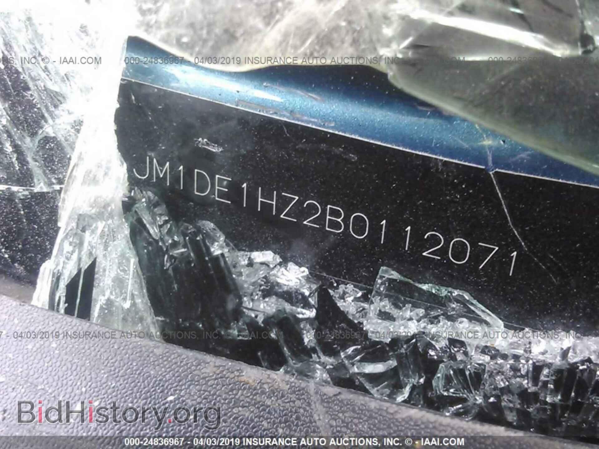 2011 MAZDA MAZDA2 - VIN: JM1DE1HZ2B0112071 - Фото 9